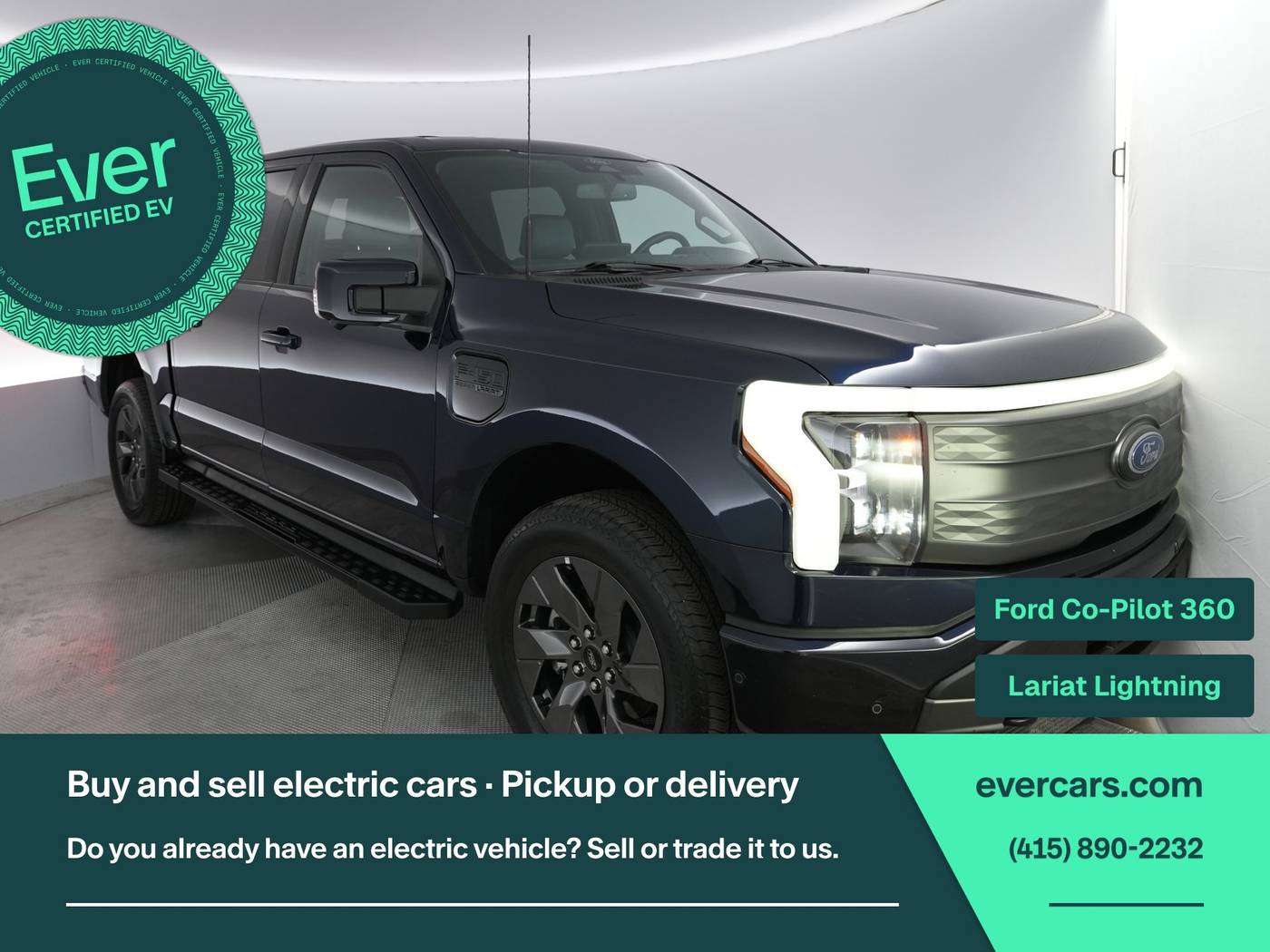 2022 Ford F-150 Lightning LARIAT — Pickup Truck — 36,103 mi — San Francisco, CA