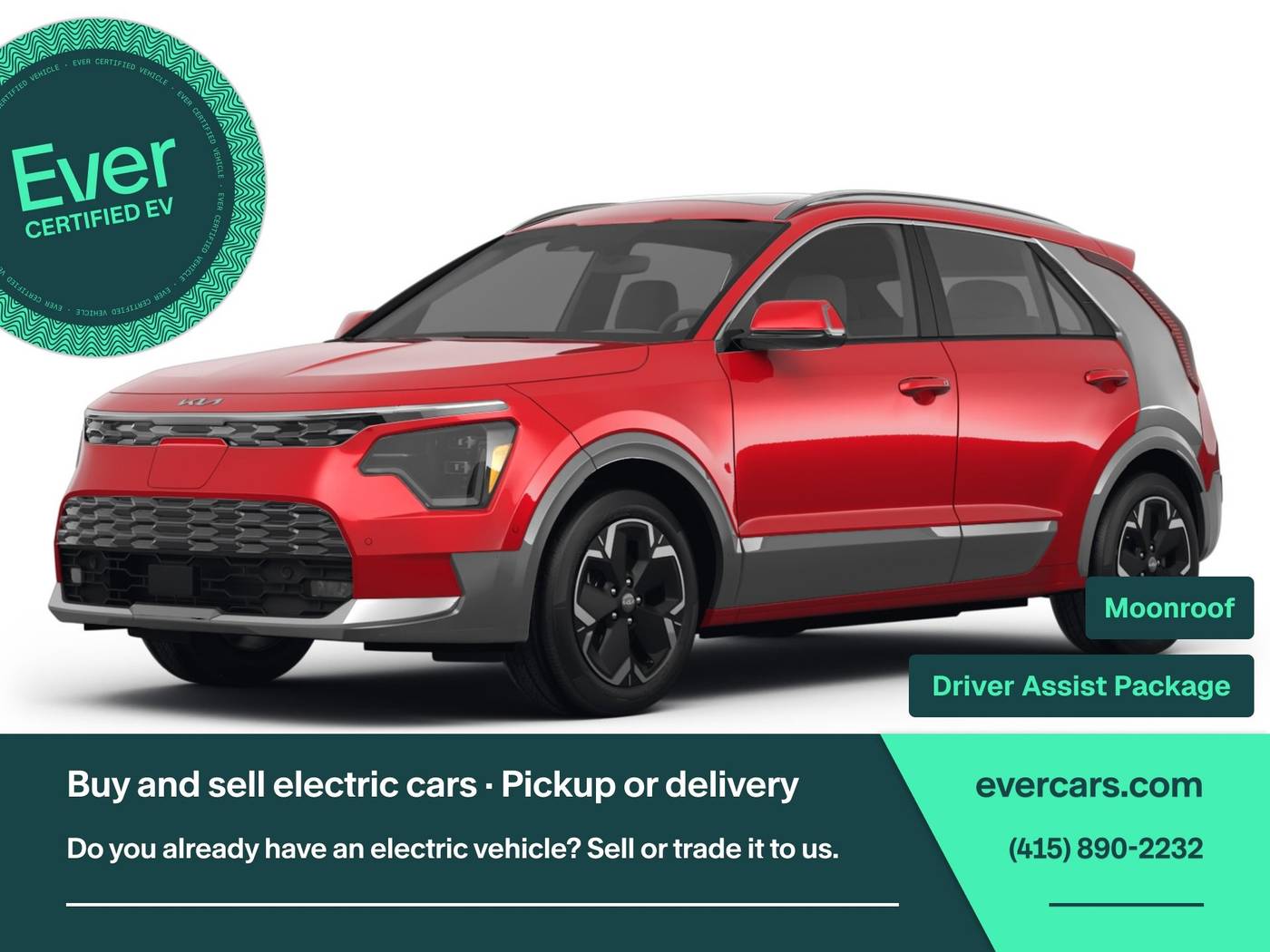 2023 Kia Niro EV Wave — SUV — 12,266 mi — San Francisco, CA