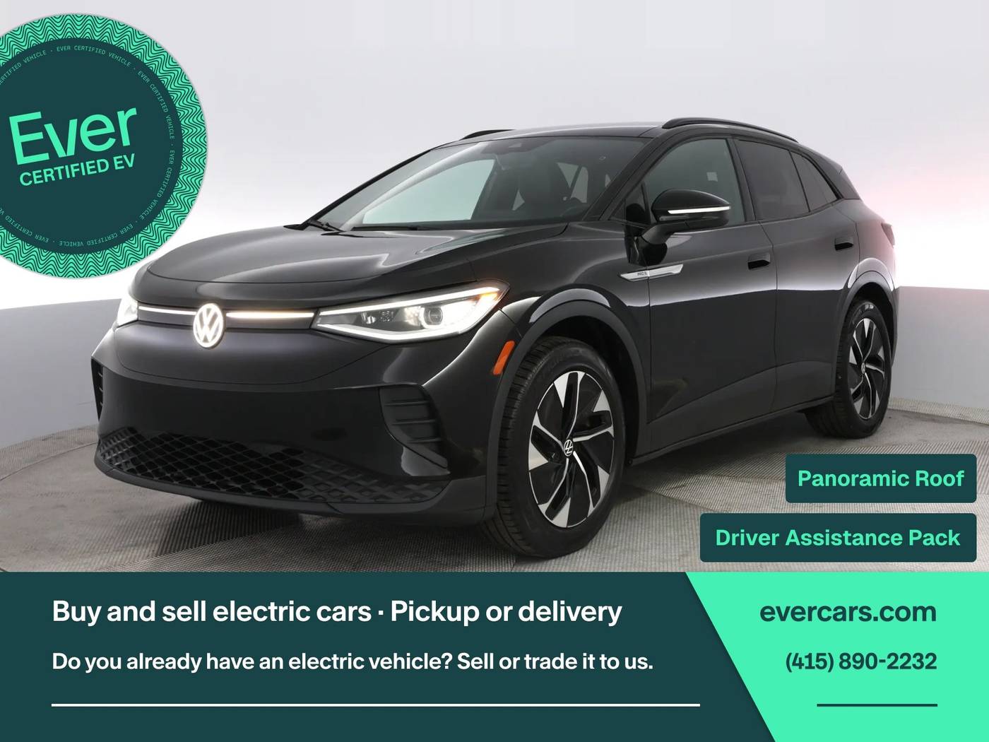 2022 Volkswagen ID.4 Pro S — SUV — 49,457 mi — San Francisco, CA