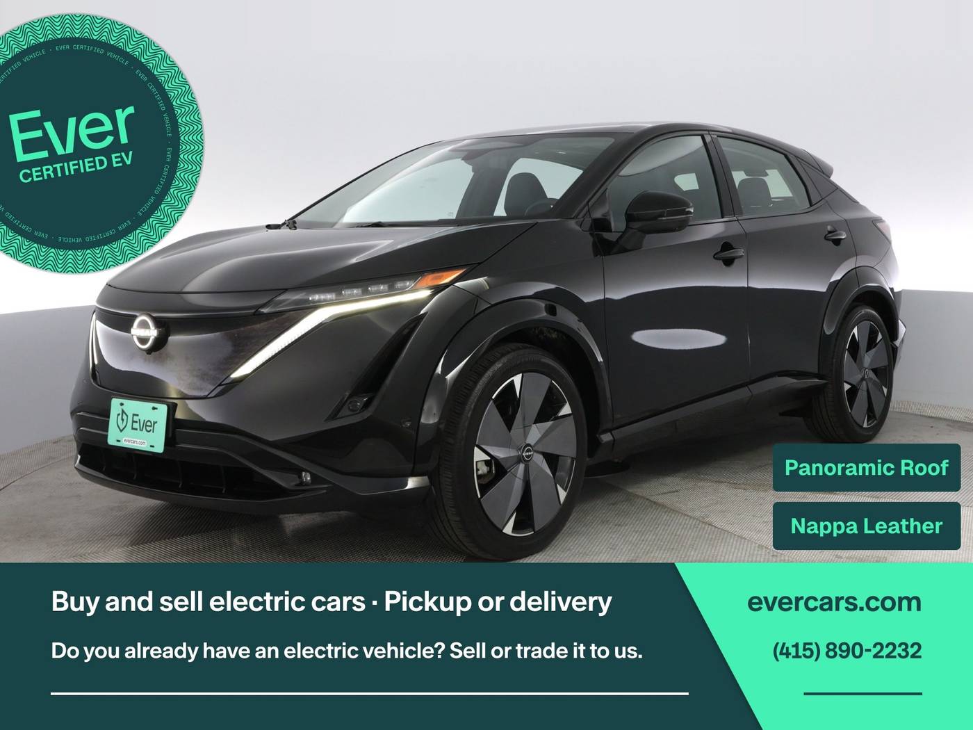 2023 Nissan Ariya Platinum+ — SUV — 15,054 mi — San Francisco, CA