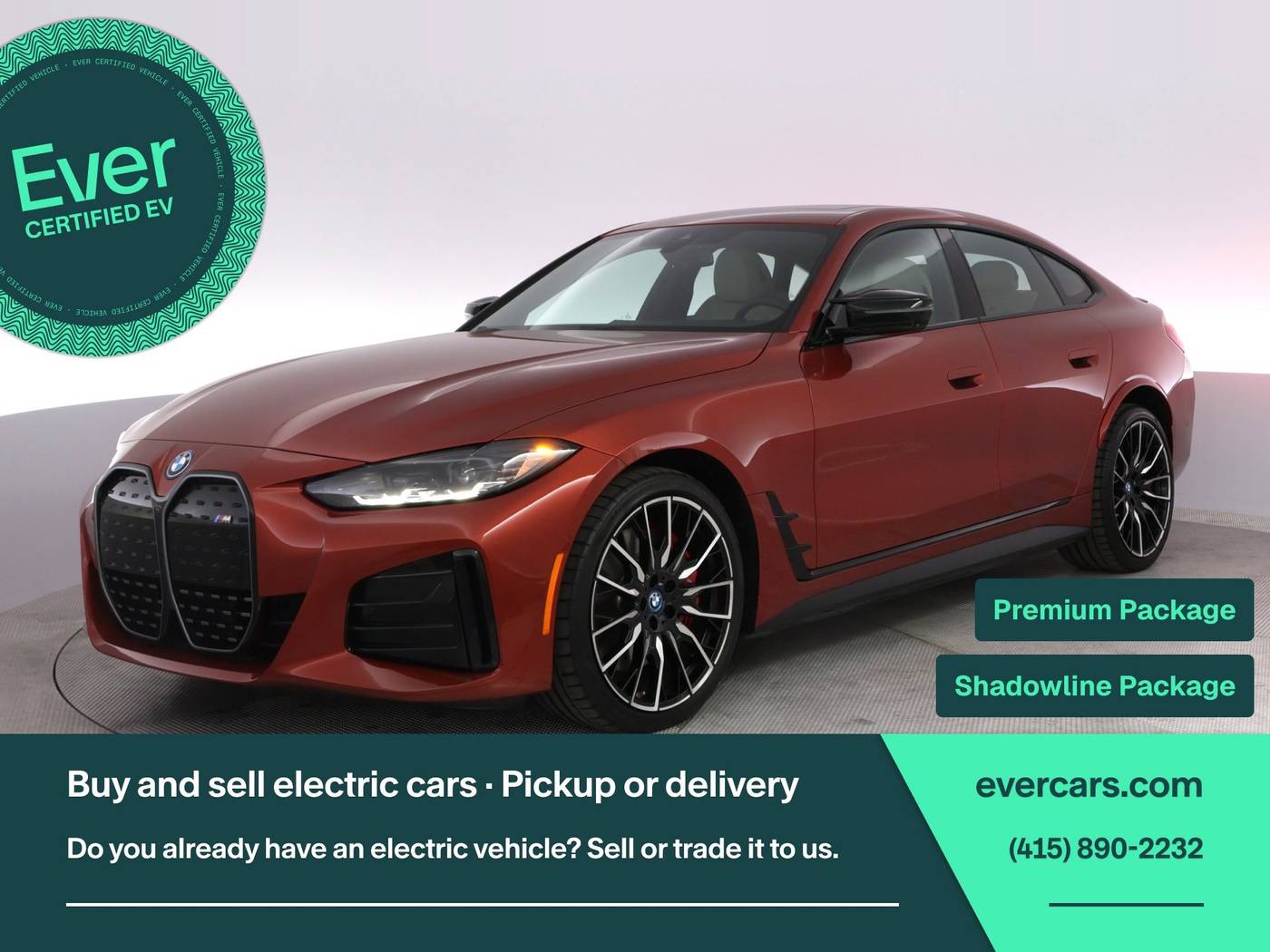 2023 BMW i4 M50 — Sedan — 23,461 mi — San Francisco, CA