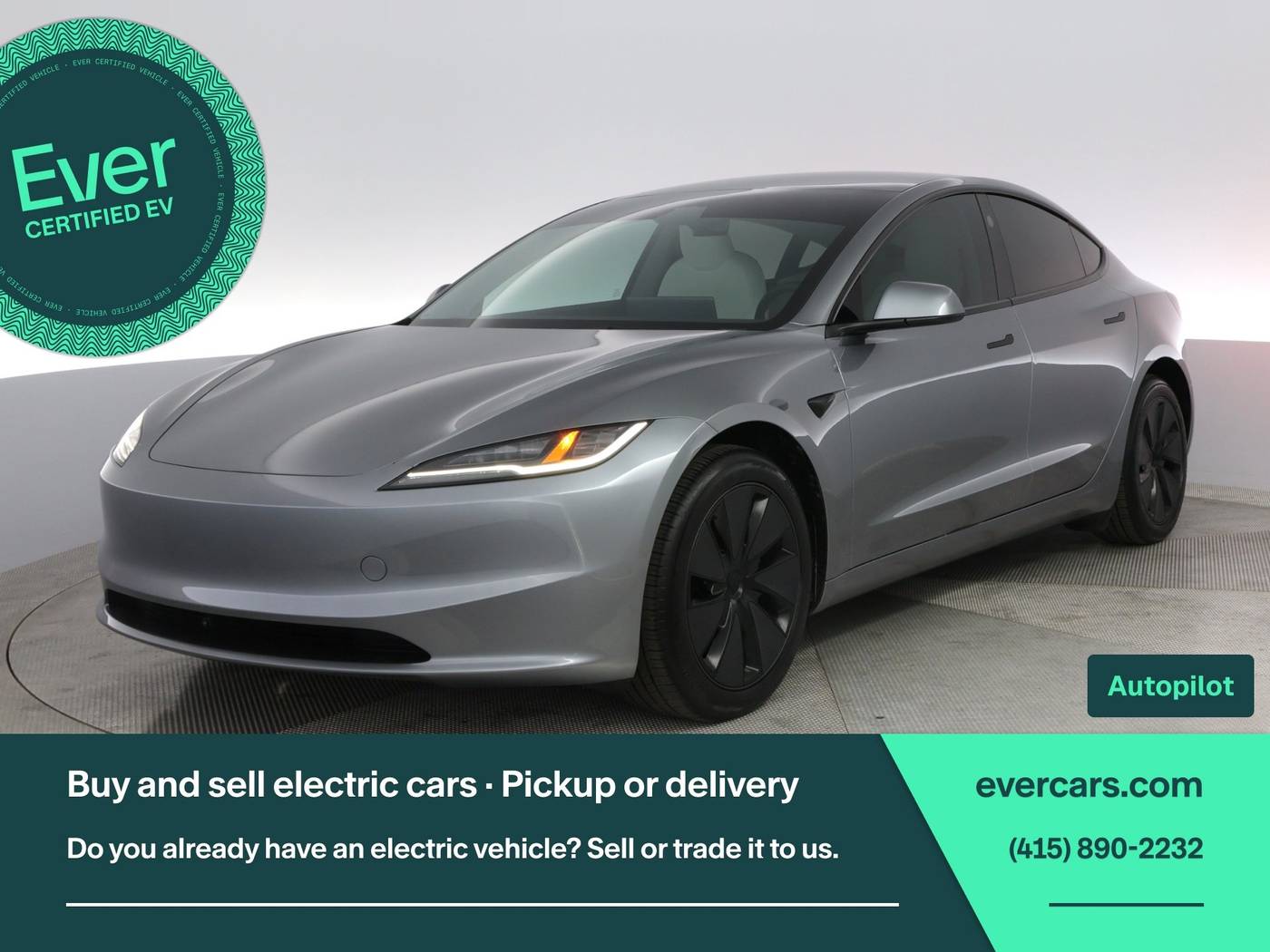 2025 Tesla Model 3 Long Range — Sedan — 8,874 mi — San Francisco, CA