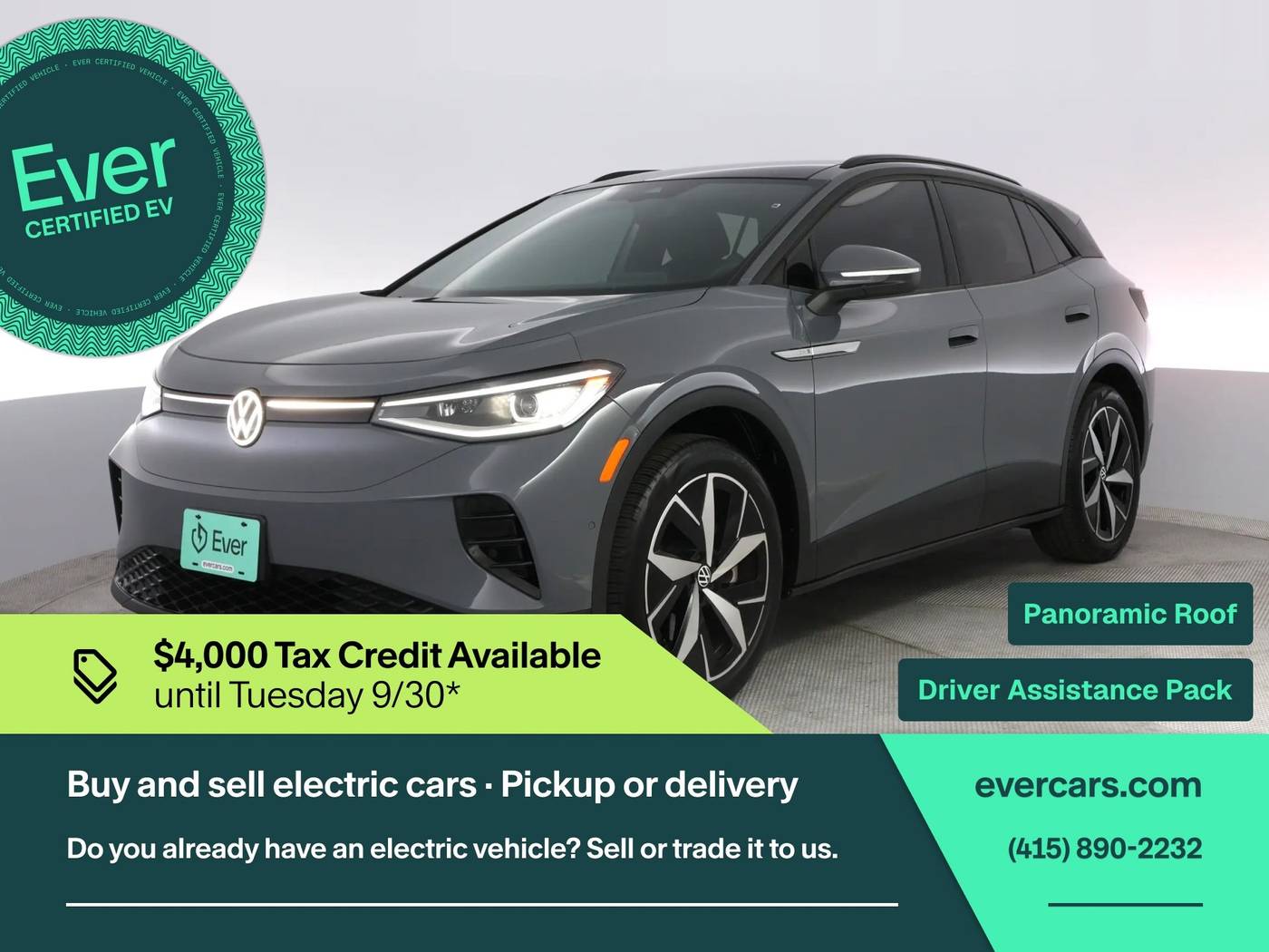 2023 Volkswagen ID.4 S — SUV — 26,853 mi — San Francisco, CA