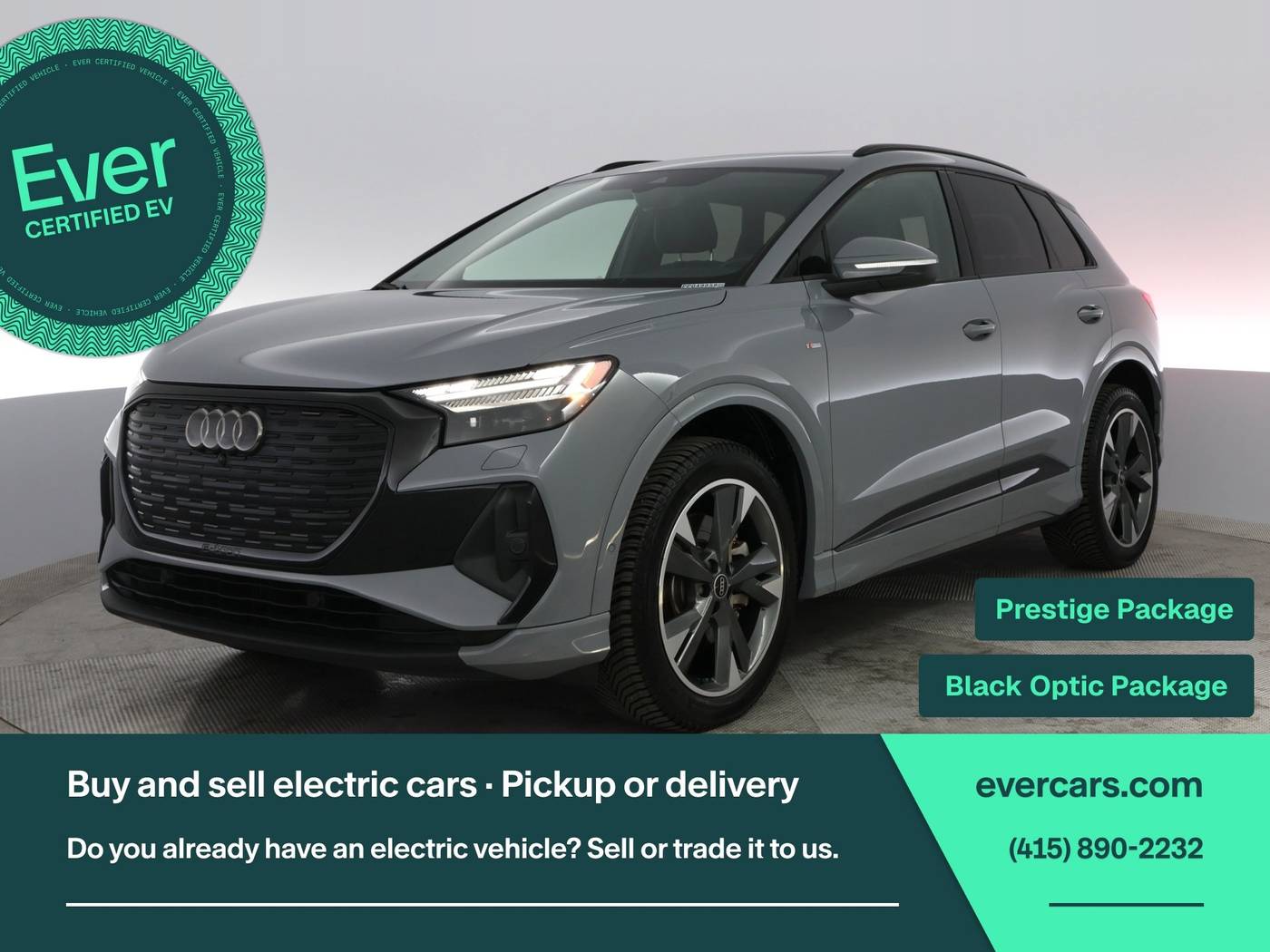 2023 Audi Q4 e-tron Prestige — SUV — 43,900 mi — San Francisco, CA