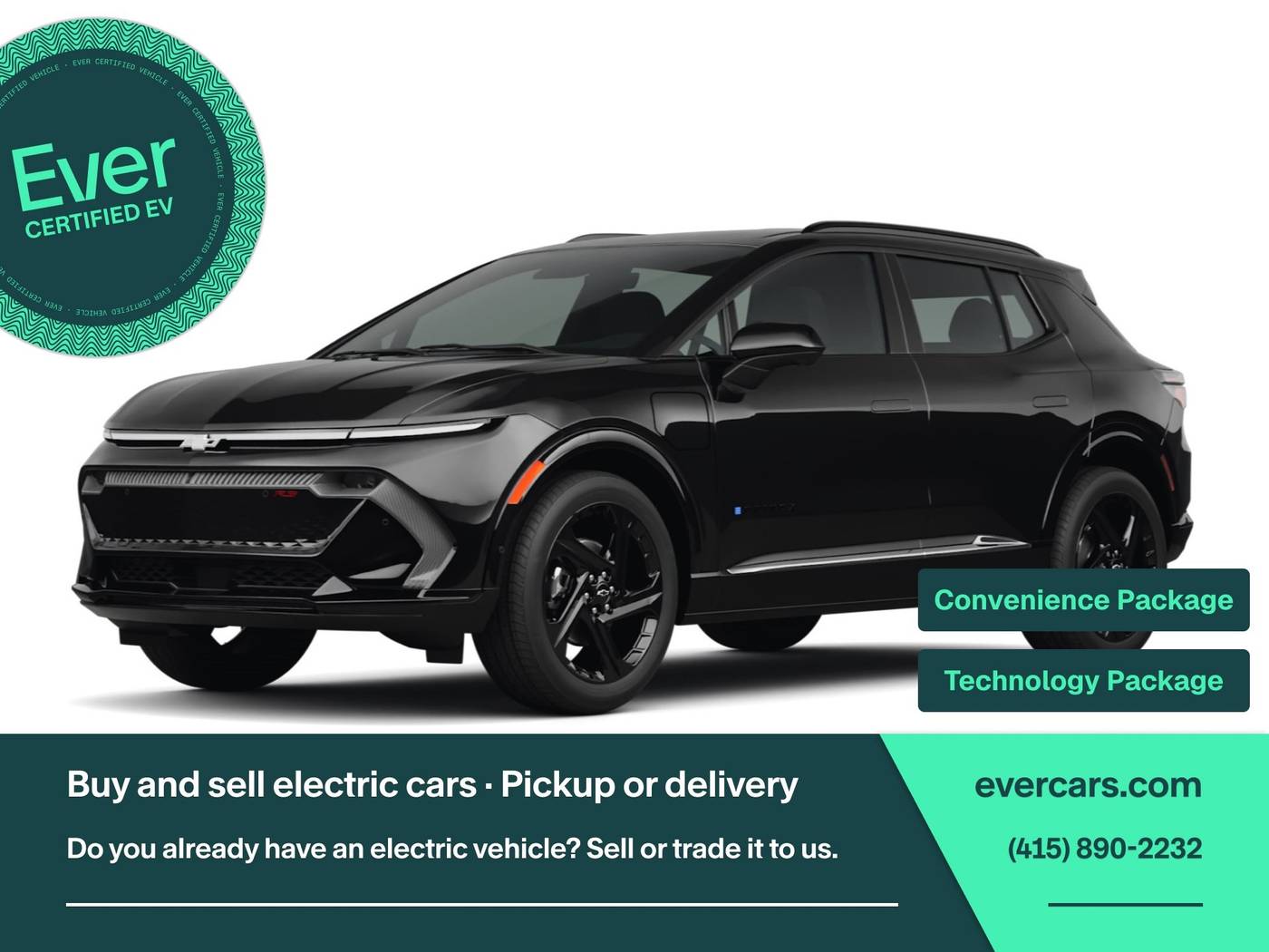 2024 Chevrolet Equinox EV RS — SUV — 5,391 mi — San Francisco, CA