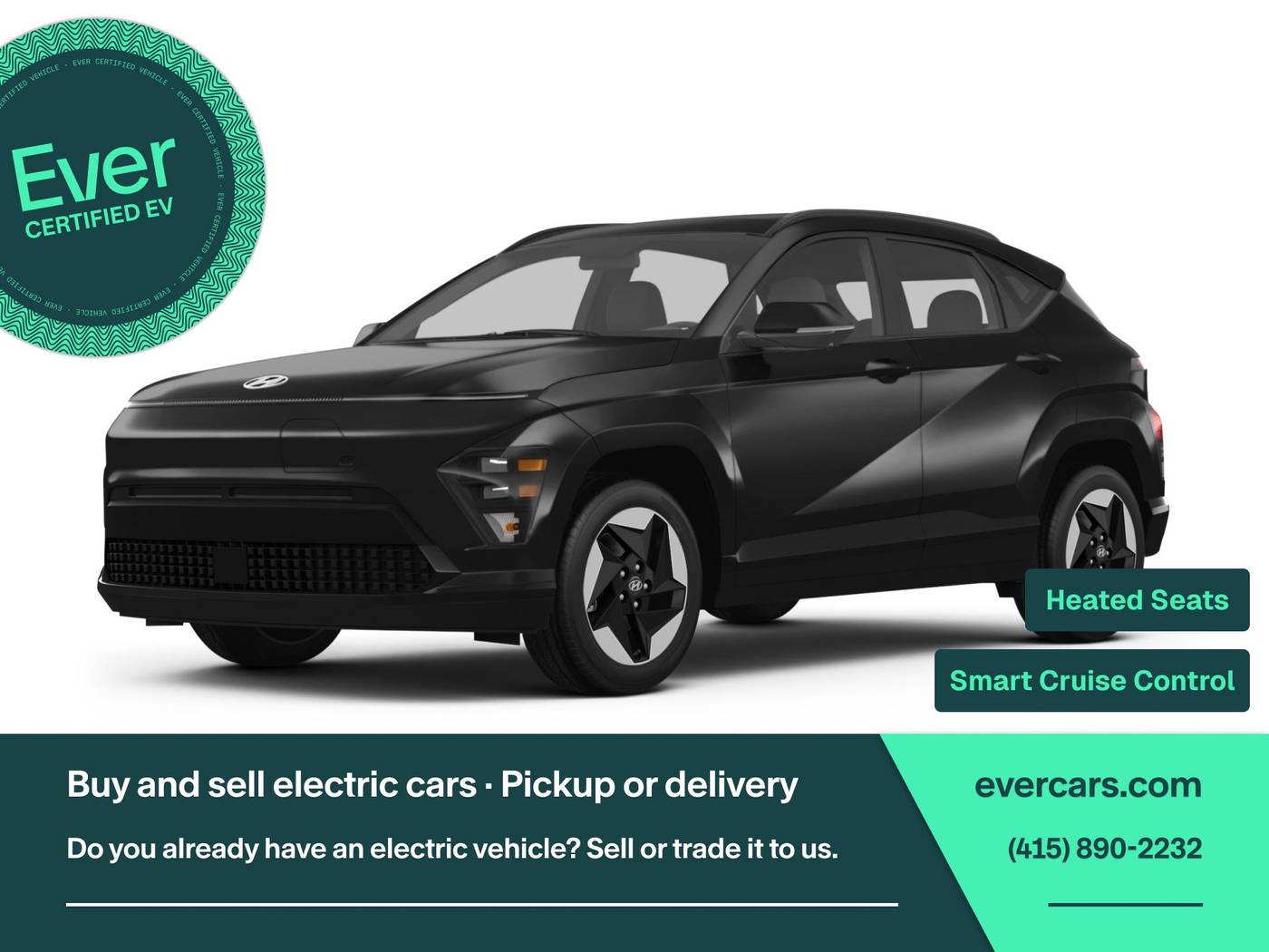 2024 Hyundai Kona Electric SEL — SUV — 8,247 mi — San Francisco, CA