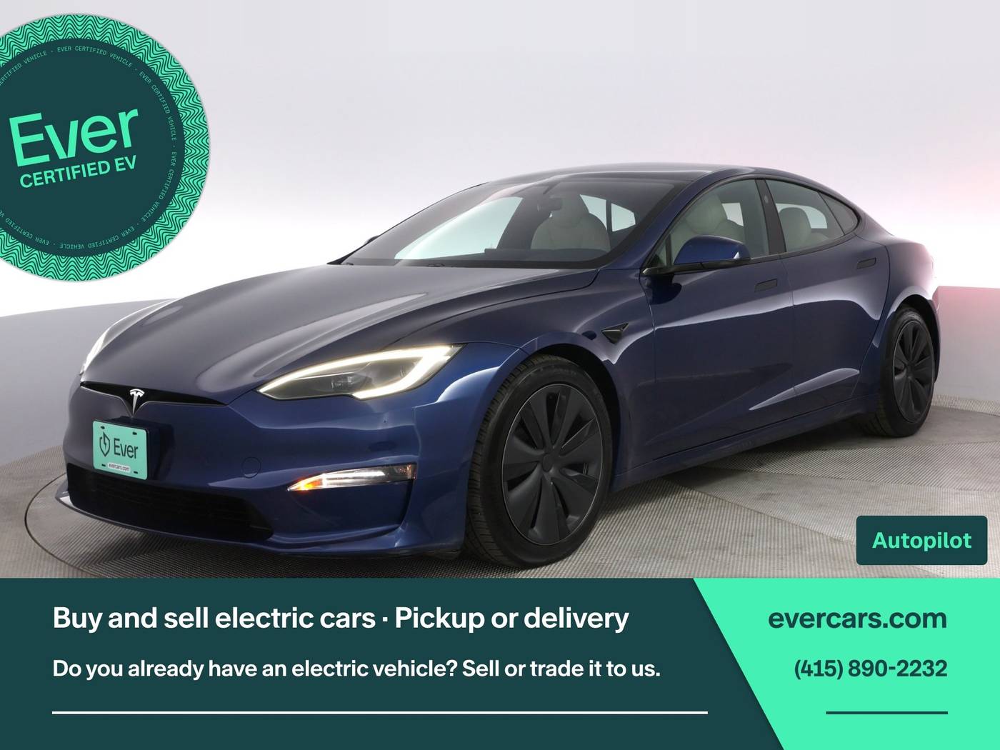 2022 Tesla Model S Long Range — Hatchback — 18,762 mi — San Francisco, CA