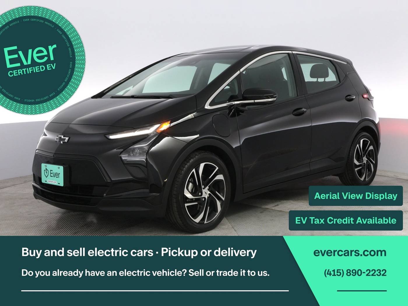 2022 Chevrolet Bolt EV 2LT — Hatchback — 11,734 mi — San Francisco, CA