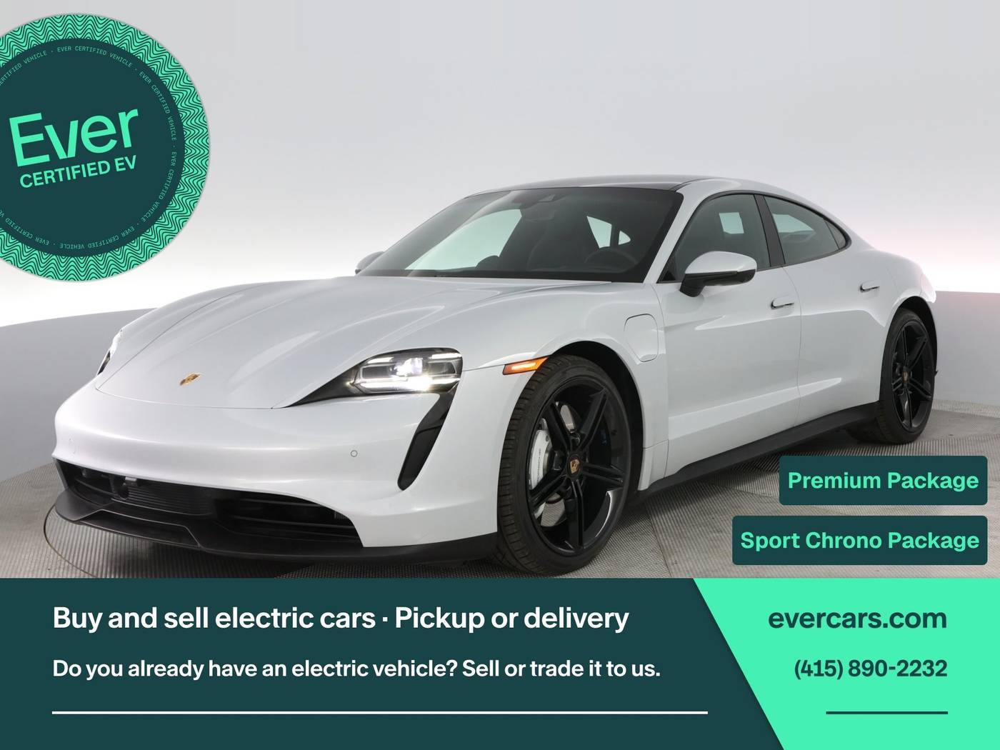 2022 Porsche Taycan Standard — Sedan — 9,606 mi — San Francisco, CA