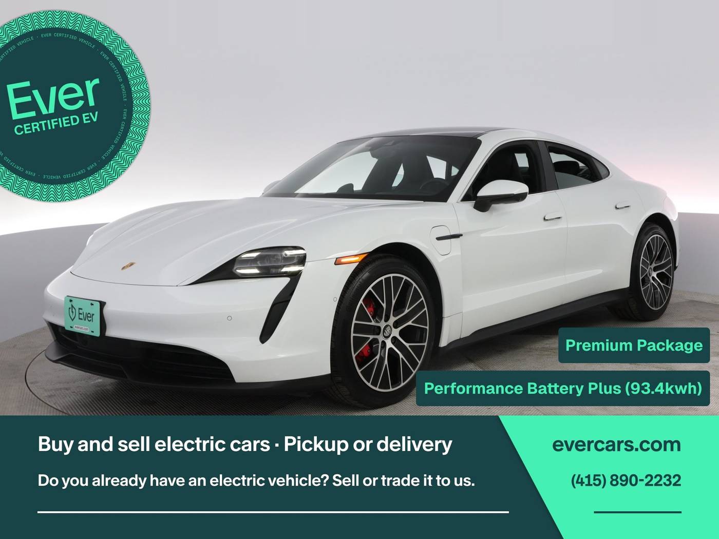2020 Porsche Taycan 4S — Sedan — 35,614 mi — San Francisco, CA