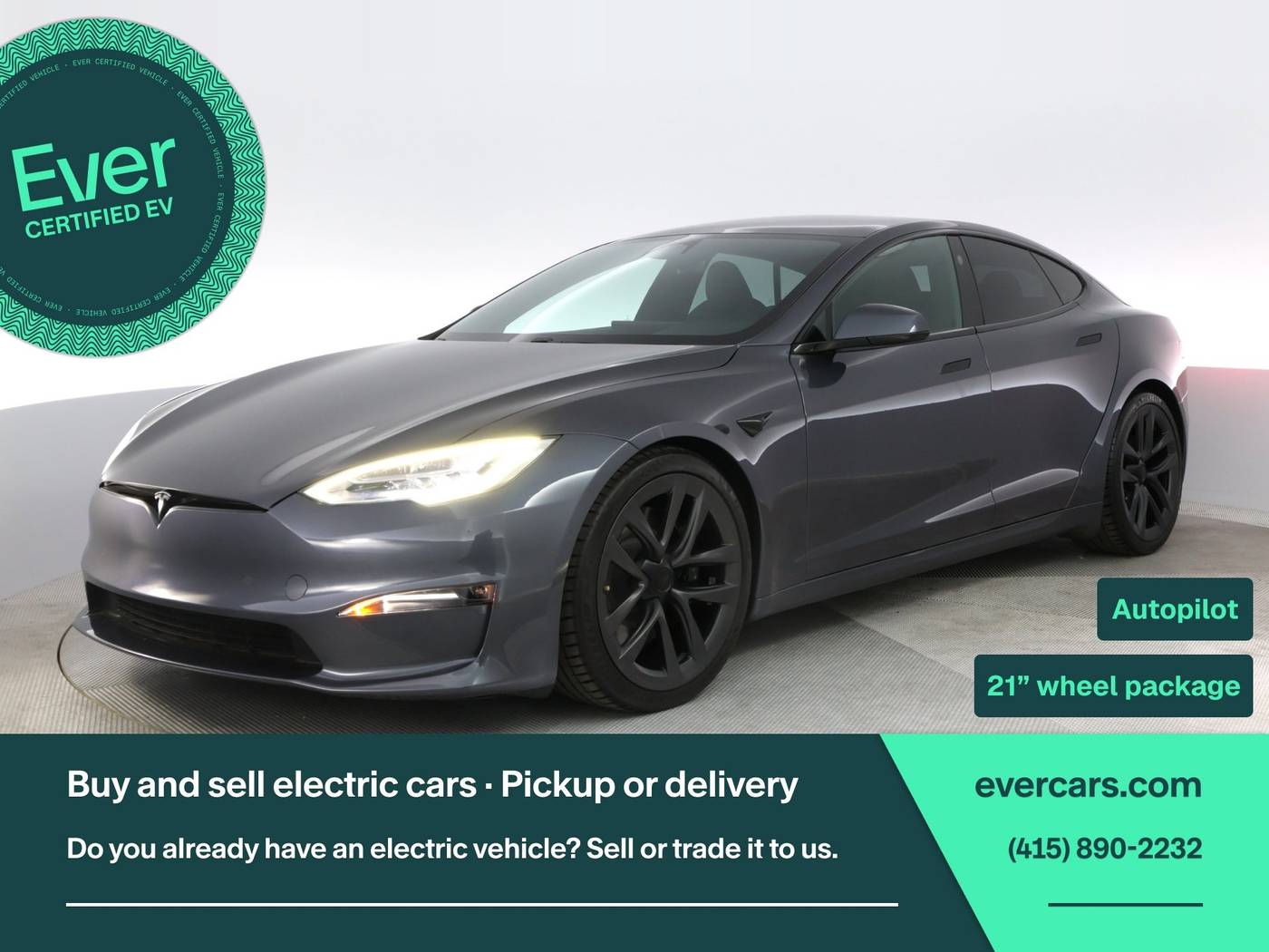 2022 Tesla Model S Long Range — Hatchback — 30,066 mi — San Francisco, CA