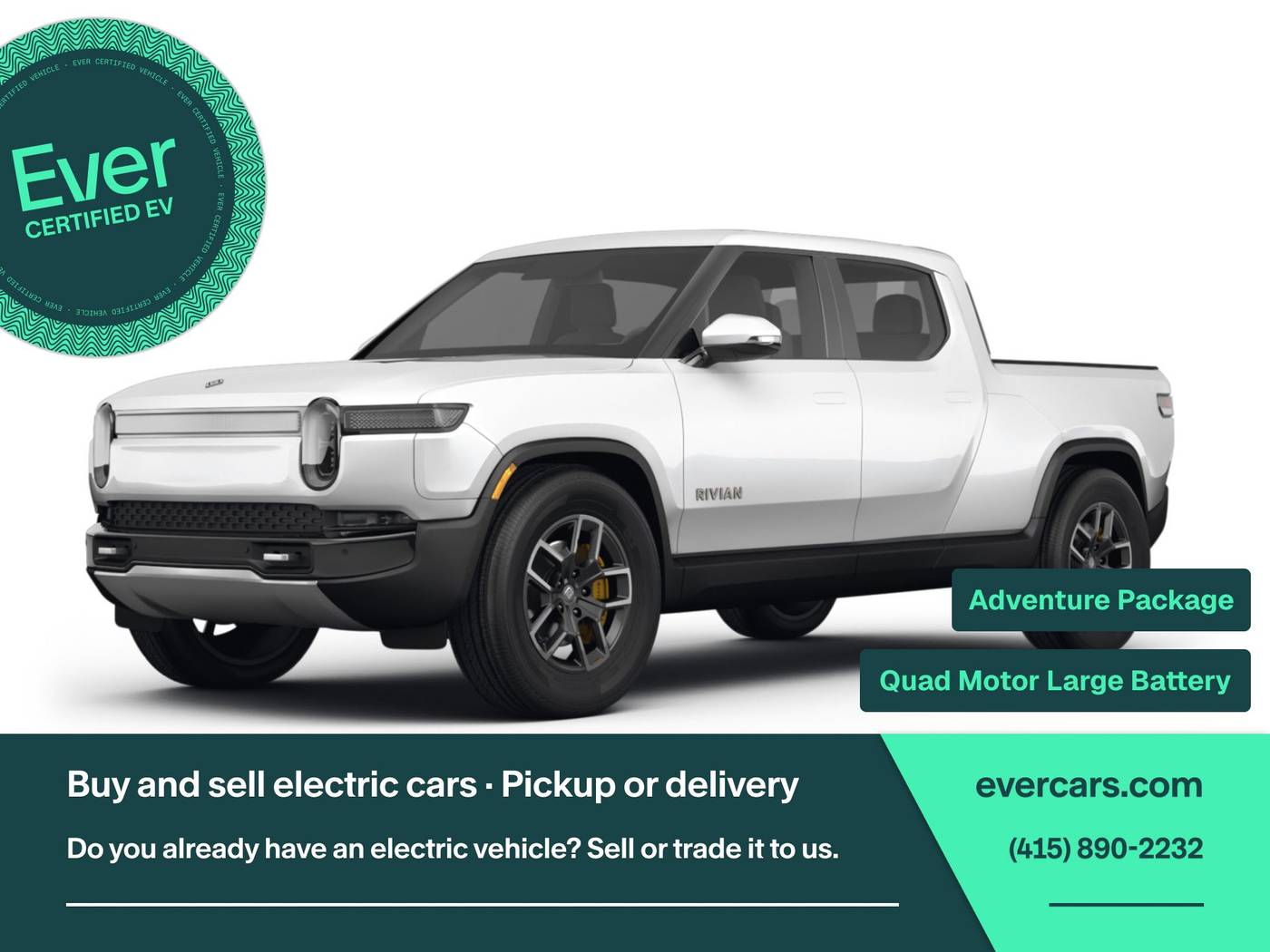 2022 Rivian R1T Launch Edition