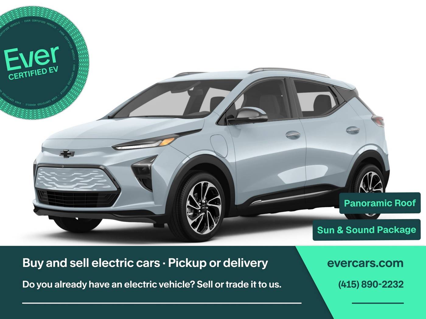 2022 Chevrolet Bolt EUV Premier — SUV — 26,364 mi — San Francisco, CA