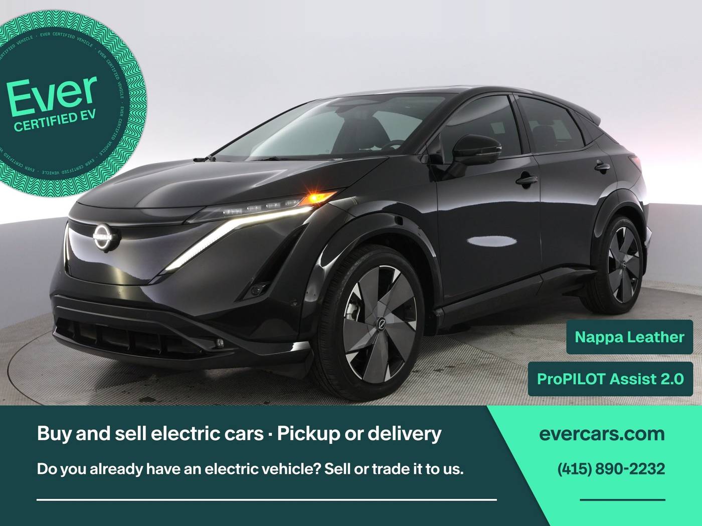 2024 Nissan Ariya PLATINUM+ — SUV — 24,162 mi — San Francisco, CA