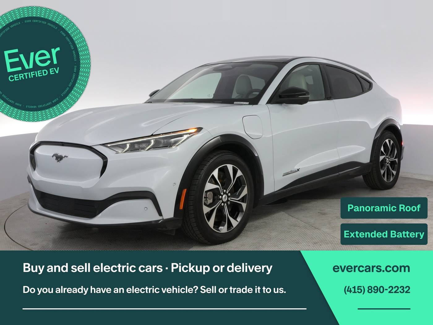 2021 Ford Mustang Mach-E Premium — SUV — 31,726 mi — San Francisco, CA