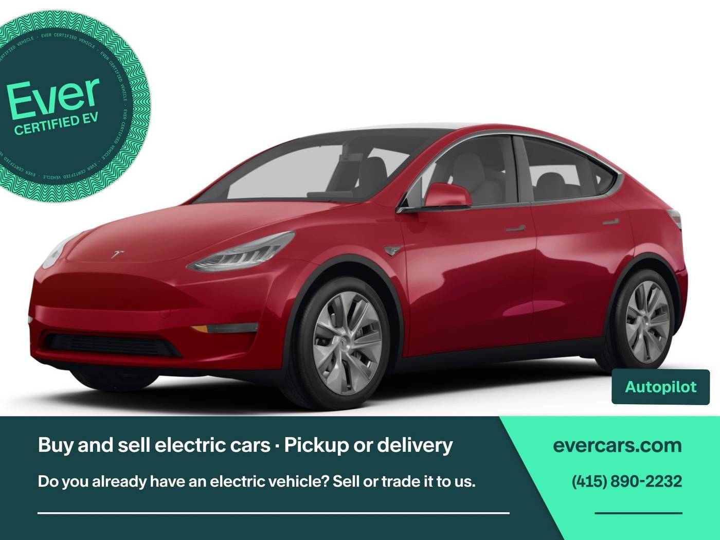 2021 Tesla Model Y Long Range — SUV — 48,167 mi — San Francisco, CA