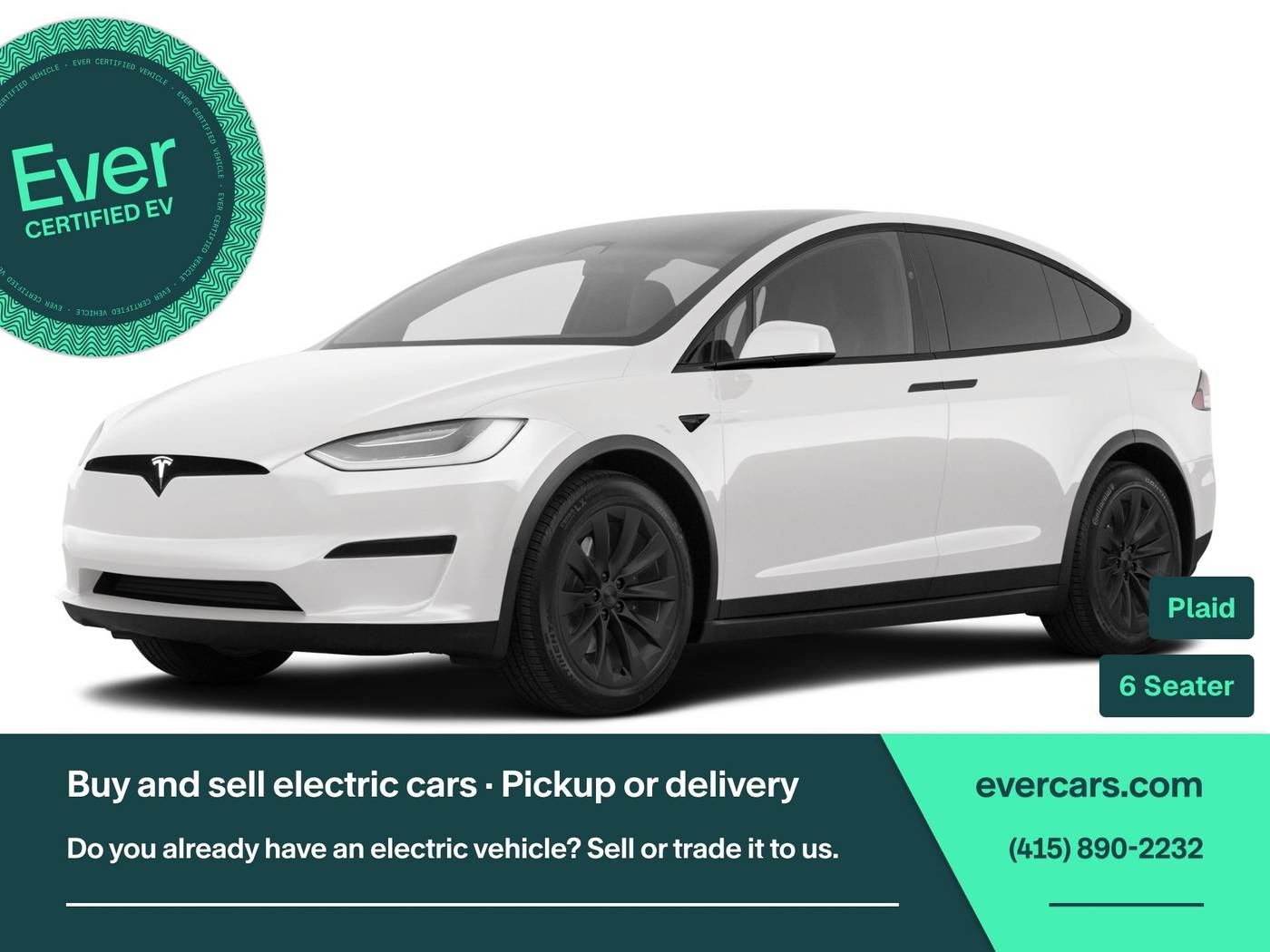 2022 Tesla Model X Plaid — SUV — 30,413 mi — San Francisco, CA