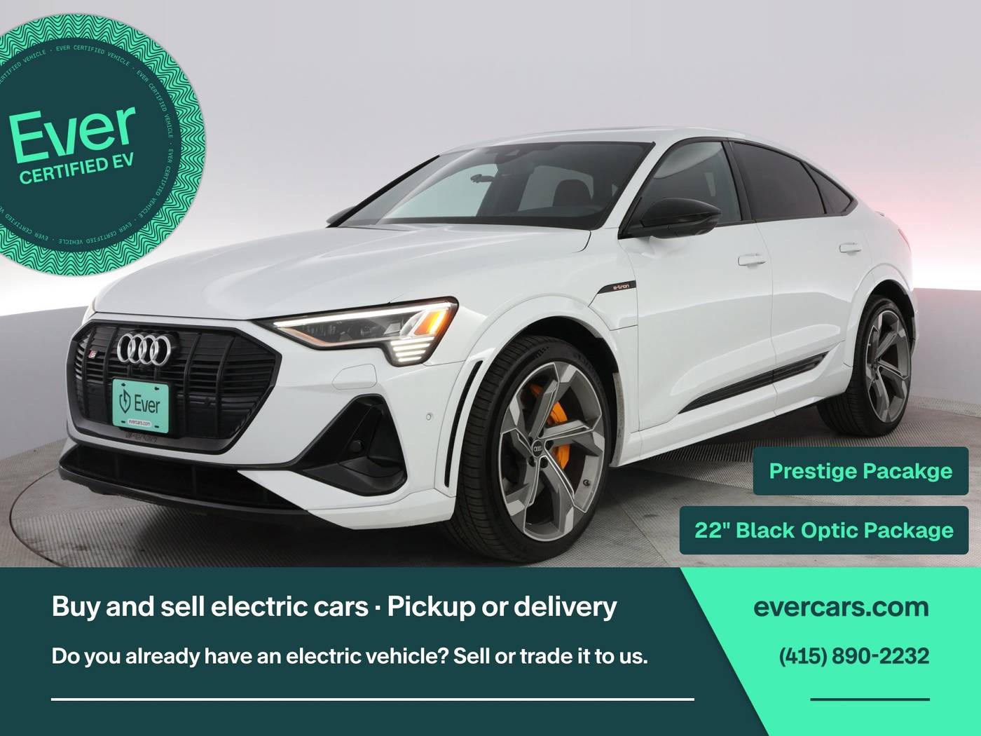 2022 Audi e-tron S Prestige — SUV — 17,794 mi — San Francisco, CA
