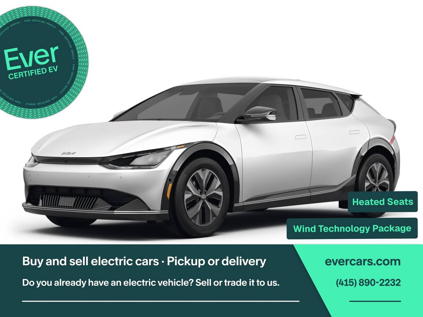 2024 Kia EV6 Wind — SUV — 30,995 mi — San Francisco, CA