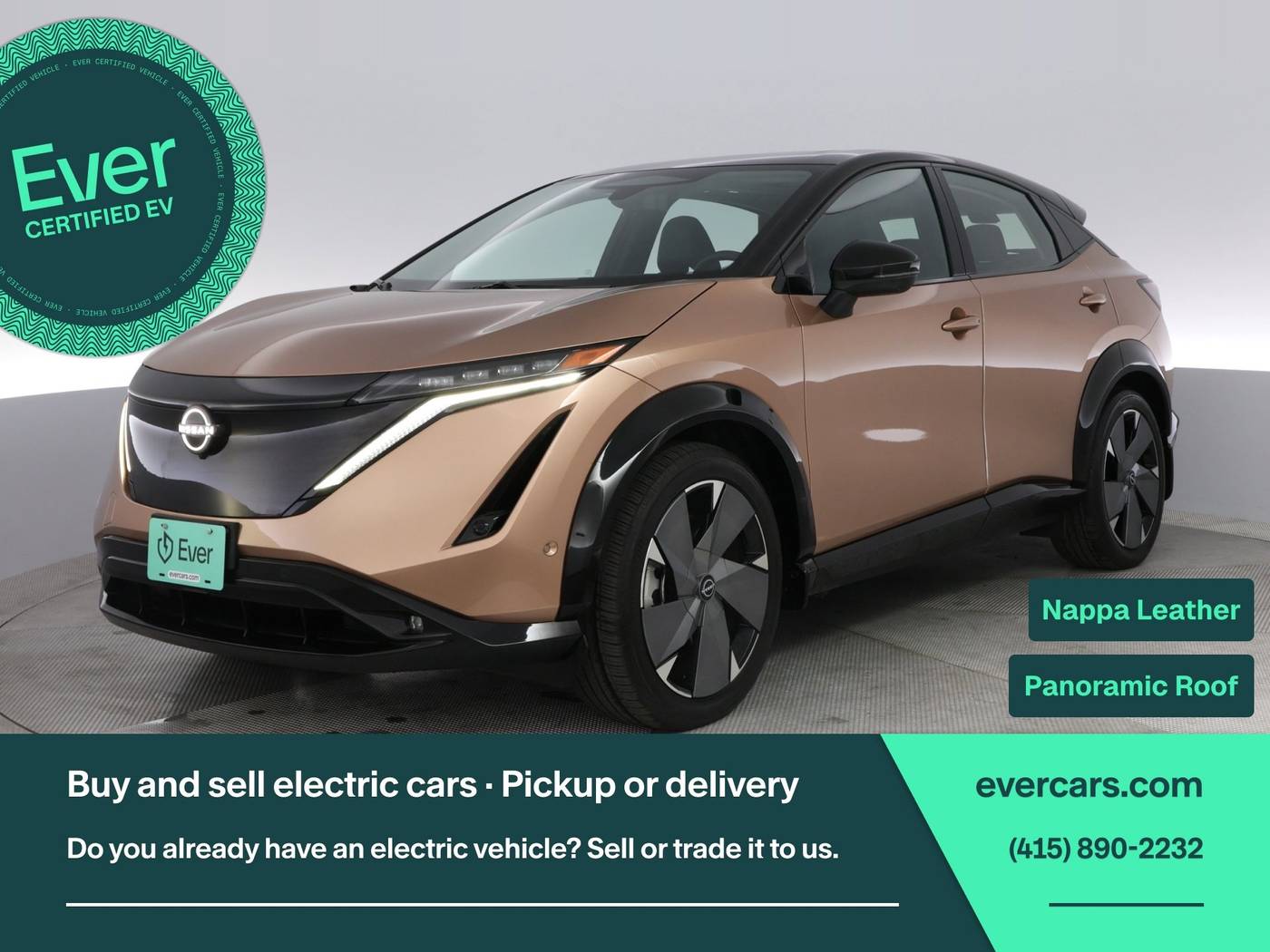 2024 Nissan Ariya PLATINUM+ — SUV — 16,871 mi — San Francisco, CA