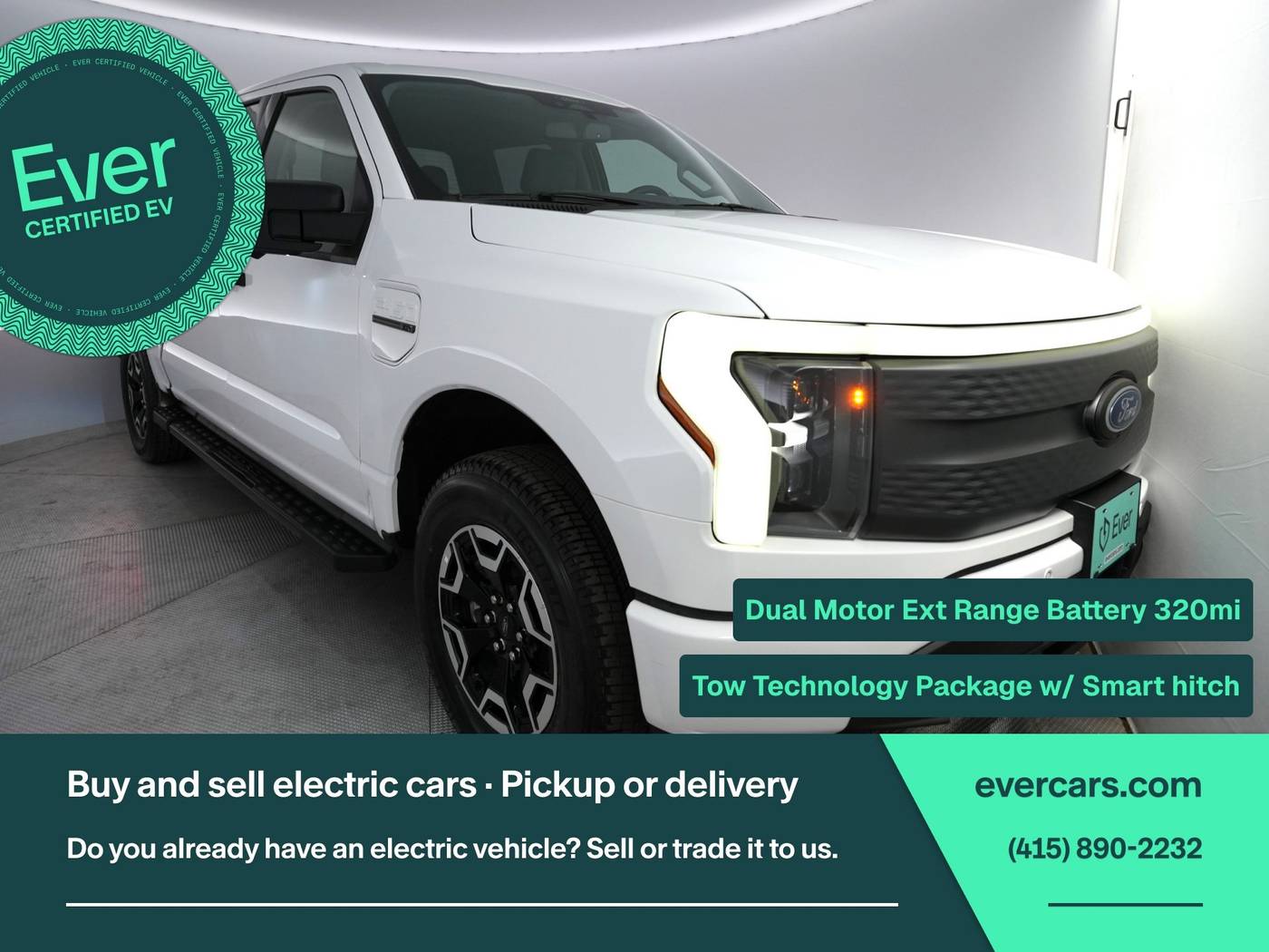2022 Ford F-150 Lightning XLT — Pickup Truck — 5,832 mi — San Francisco, CA