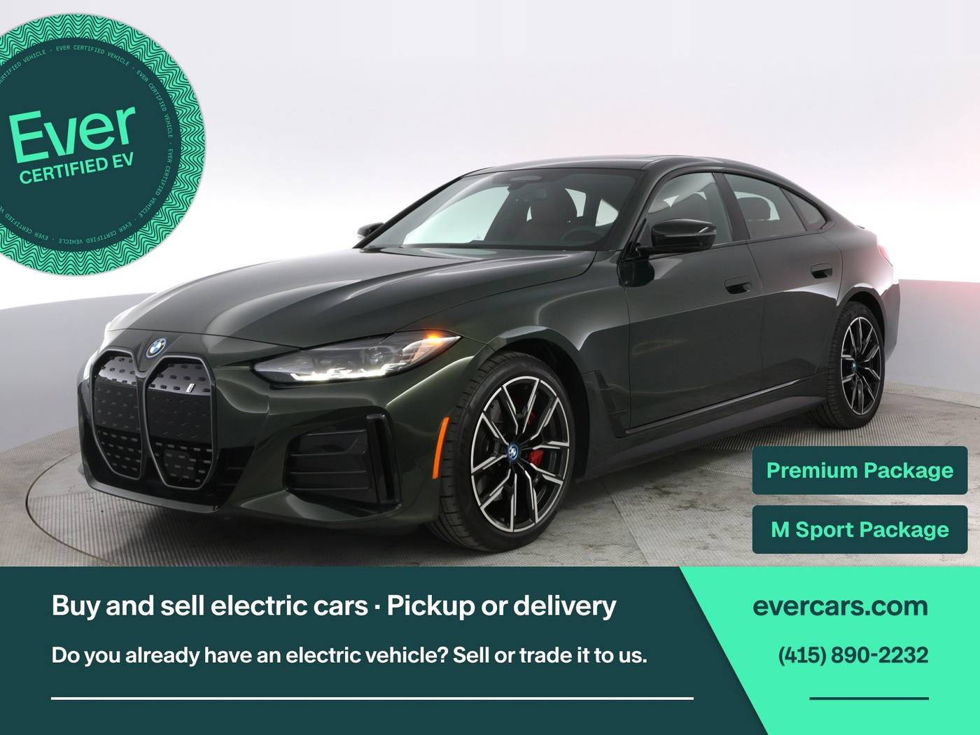 2024 BMW i4 eDrive40 — Sedan — 12,780 mi — San Francisco, CA