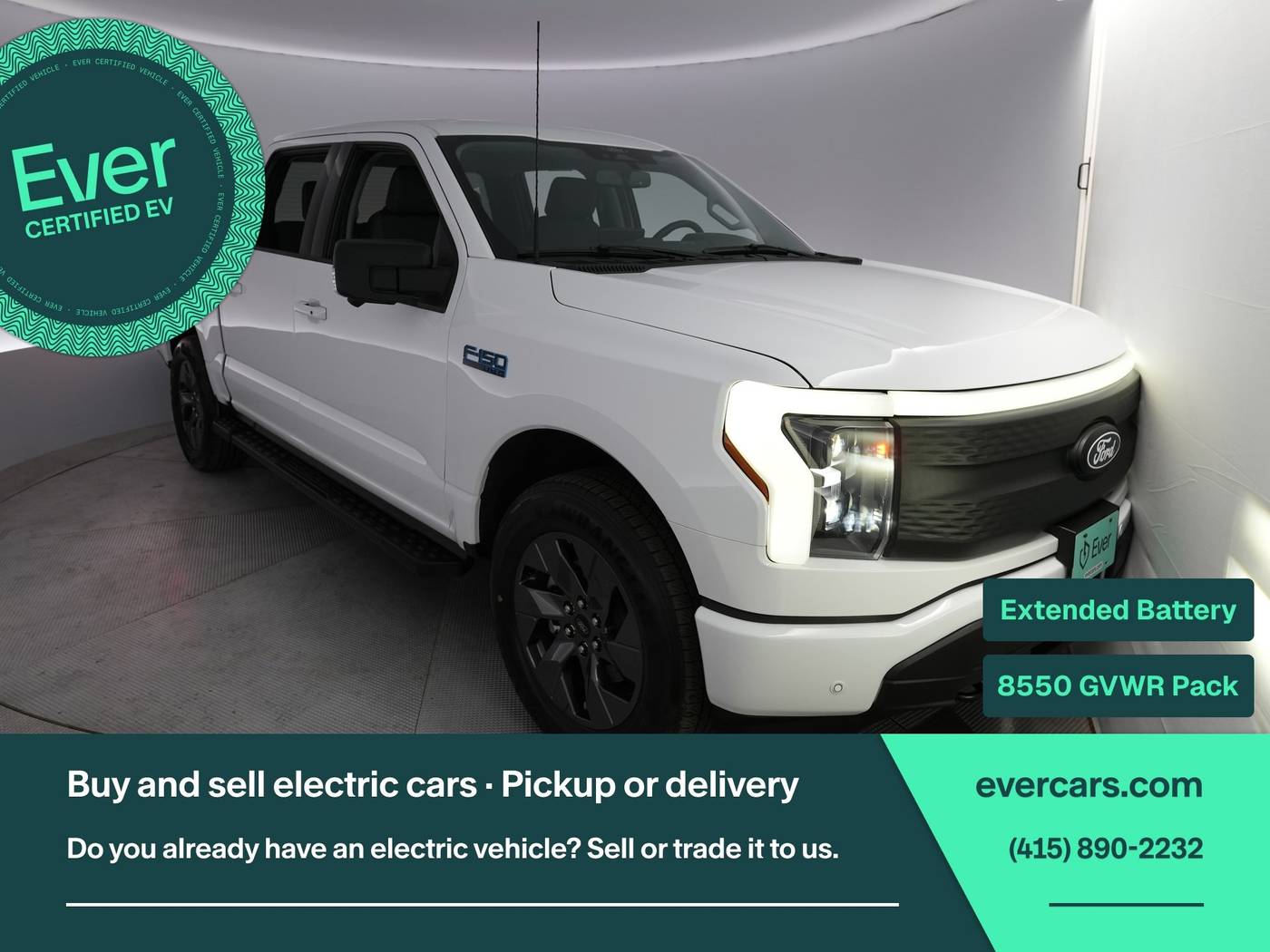2024 Ford F-150 Lightning Flash — Pickup Truck — 8,413 mi — San Francisco, CA