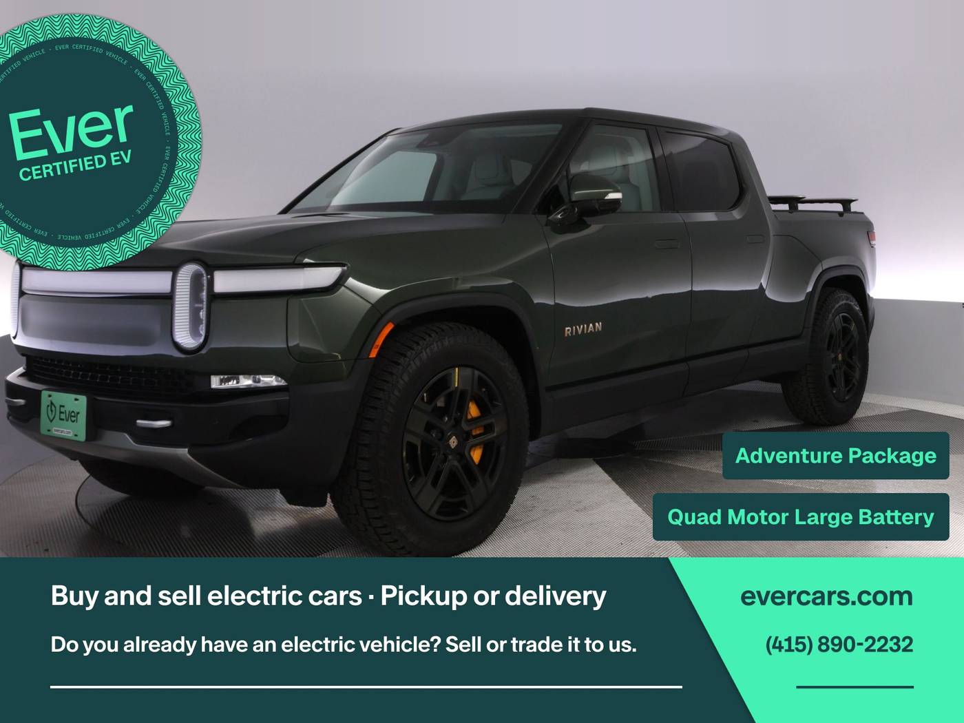2022 Rivian R1T Adventure Package