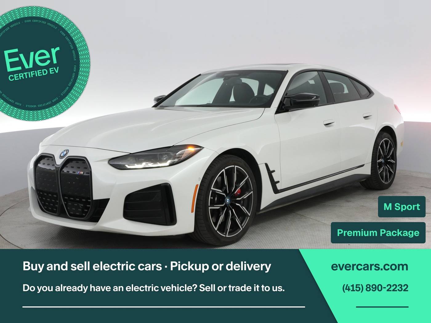 2022 BMW i4 M50 — Sedan — 40,904 mi — San Francisco, CA