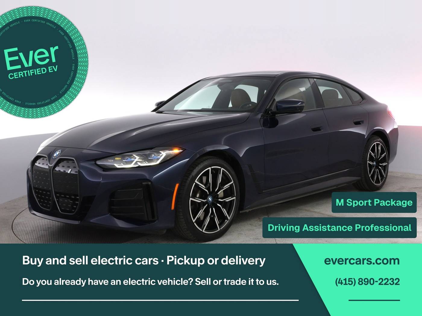 2022 BMW i4 eDrive40 — Sedan — 22,842 mi — San Francisco, CA