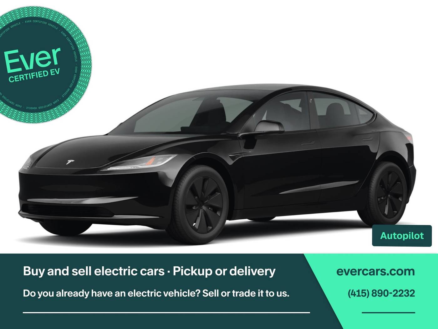2024 Tesla Model 3 Long Range — Sedan — 12,966 mi — San Francisco, CA