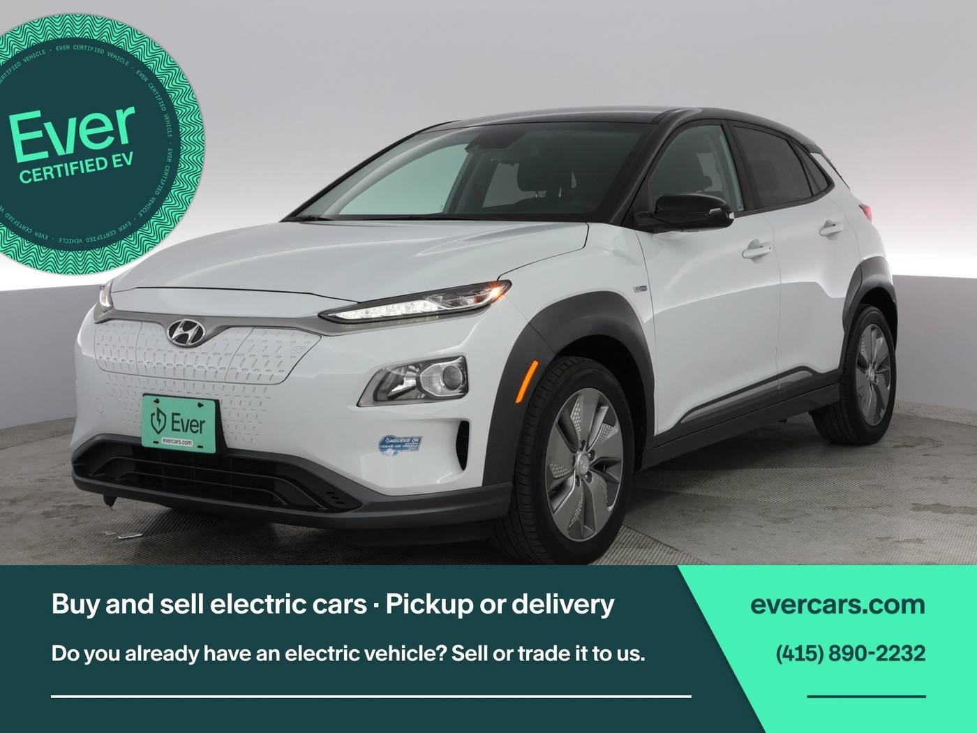 2020 Hyundai Kona Electric SEL — SUV — 53,761 mi — San Francisco, CA