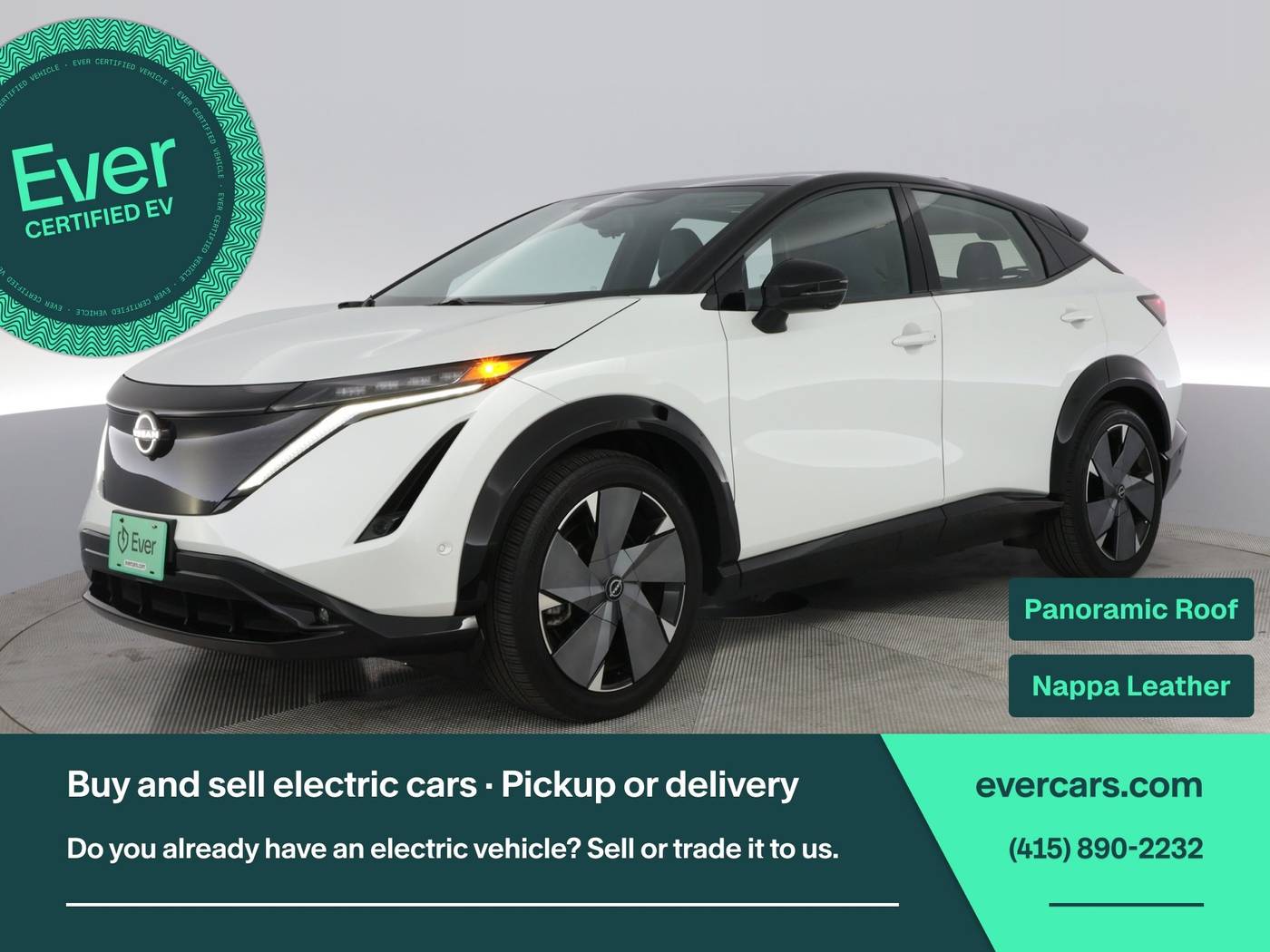 2023 Nissan Ariya Platinum+ — SUV — 13,516 mi — San Francisco, CA