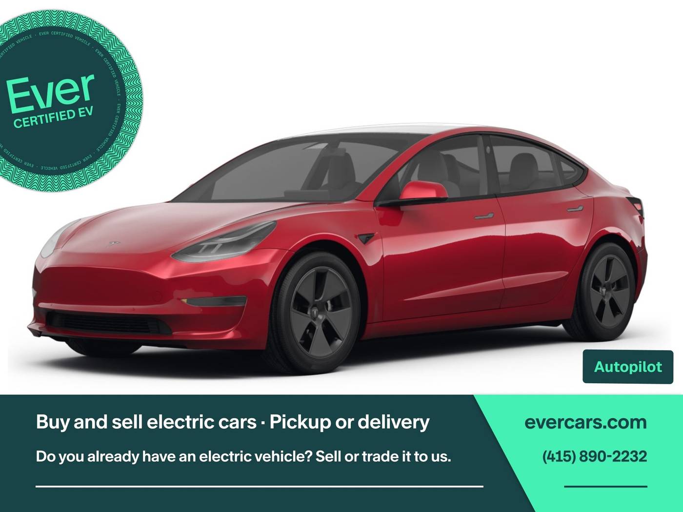 2023 Tesla Model 3 Model 3 — Sedan — 20,856 mi — San Francisco, CA