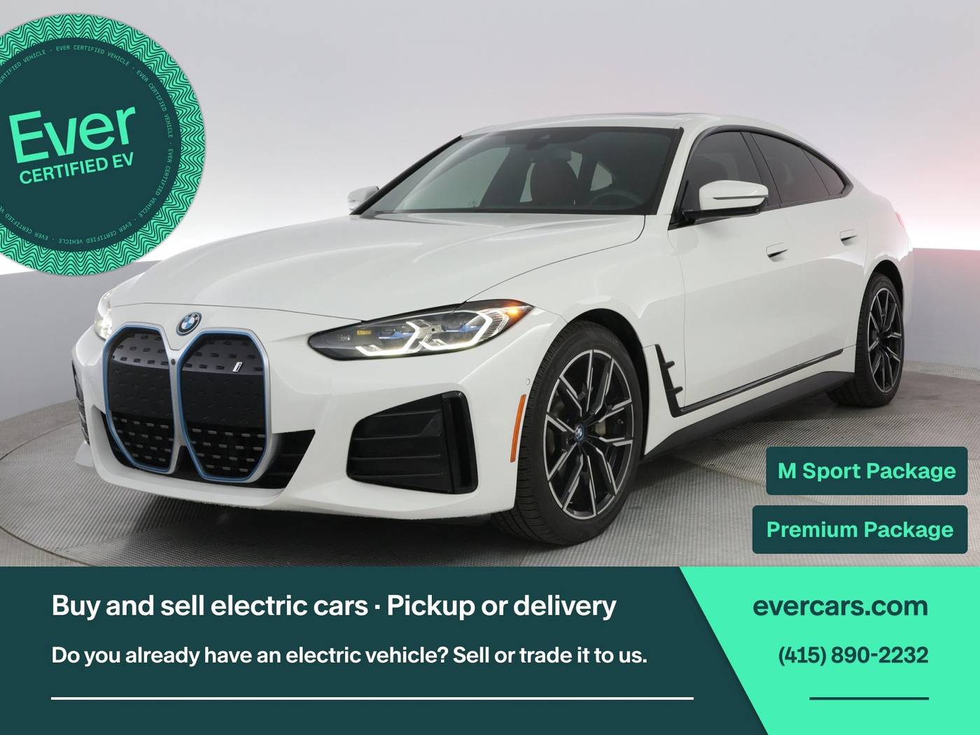 2022 BMW i4 eDrive40 — Sedan — 41,049 mi — San Francisco, CA