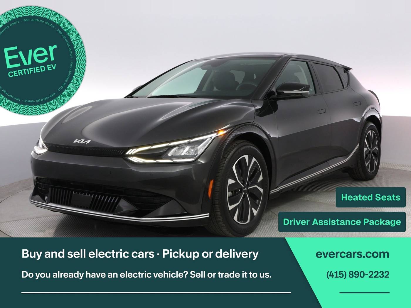 2024 Kia EV6 Wind — SUV — 15,281 mi — San Francisco, CA