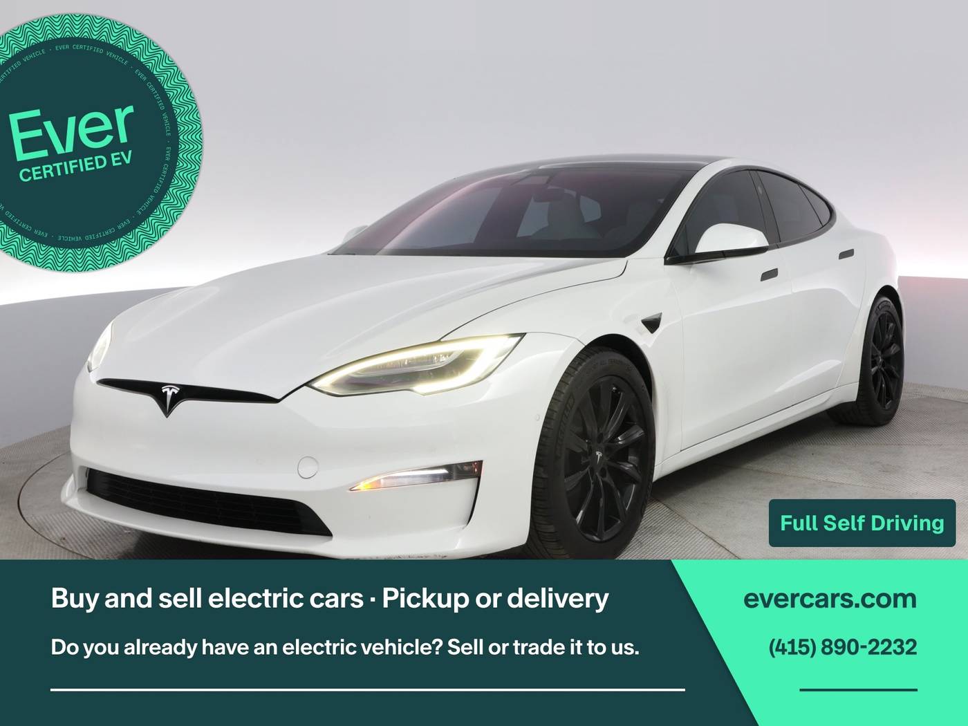 2022 Tesla Model S Long Range — Hatchback — 41,579 mi — San Francisco, CA