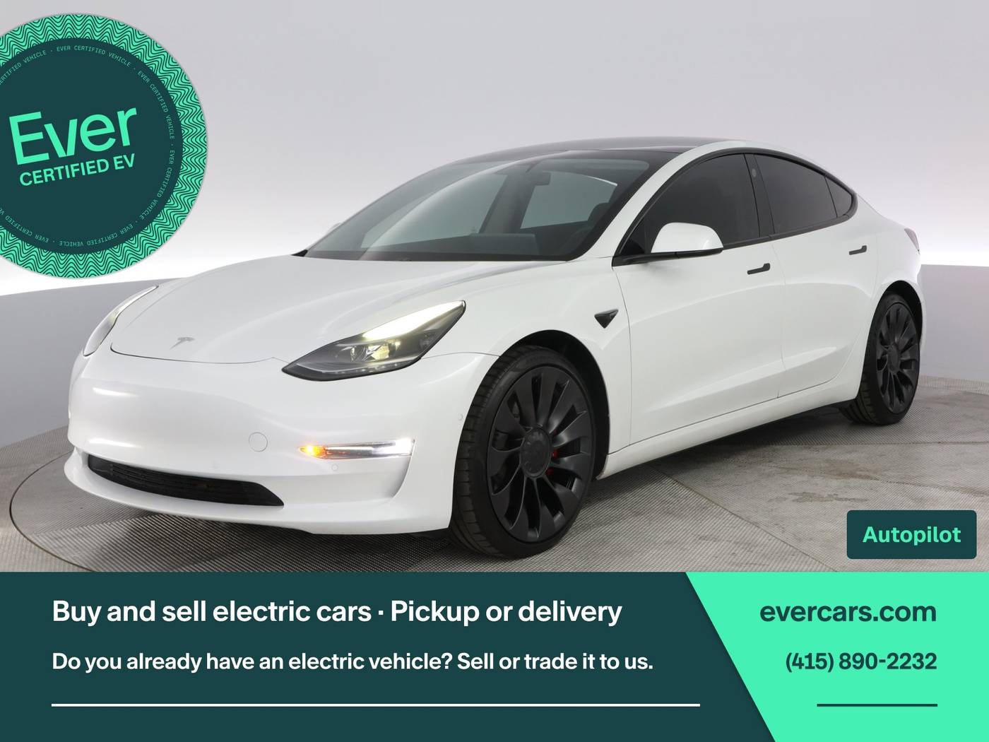 2021 Tesla Model 3 Performance — Sedan — 51,348 mi — San Francisco, CA