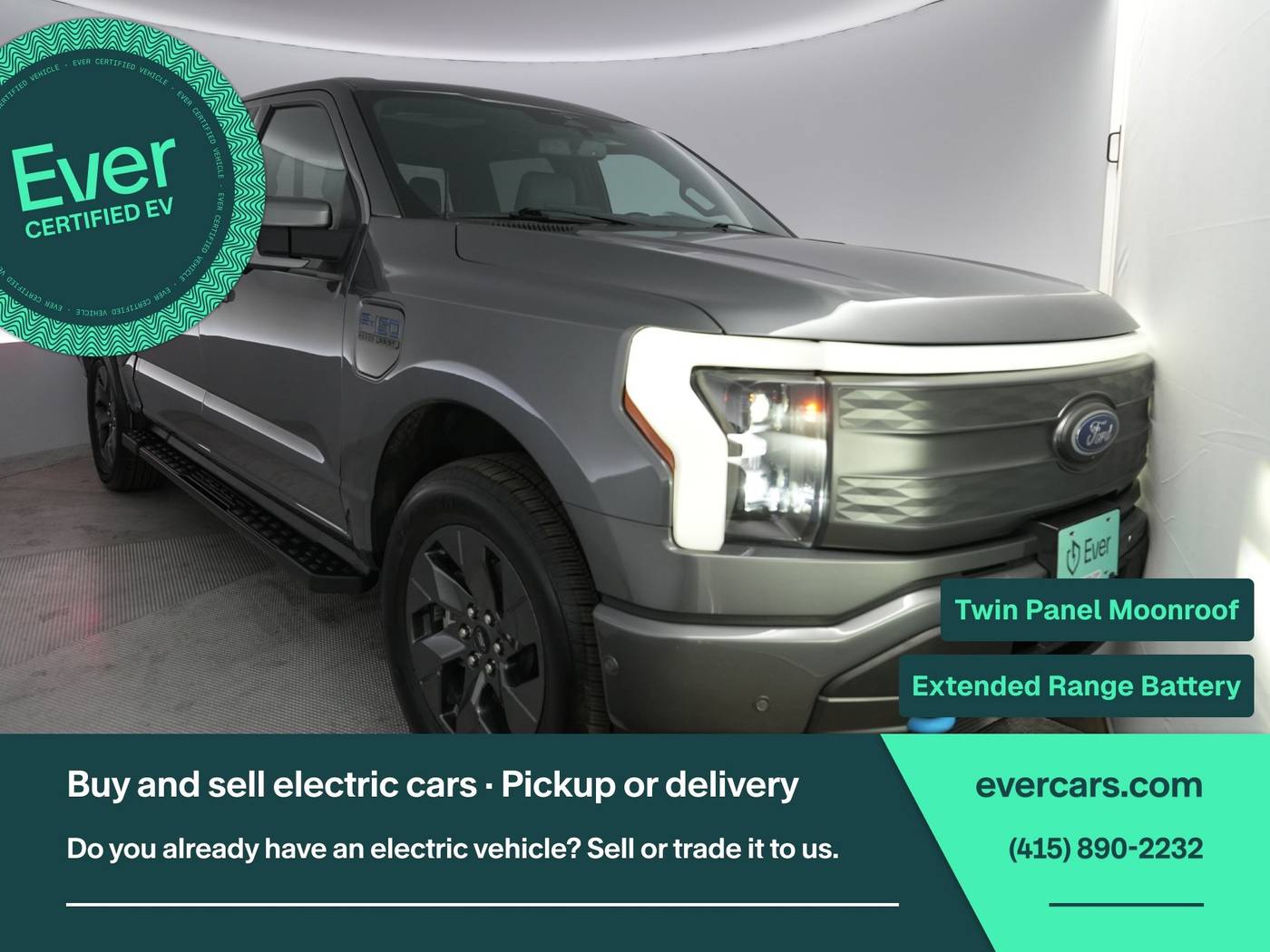 2023 Ford F-150 Lightning LARIAT — Pickup Truck — 30,077 mi — San Francisco, CA