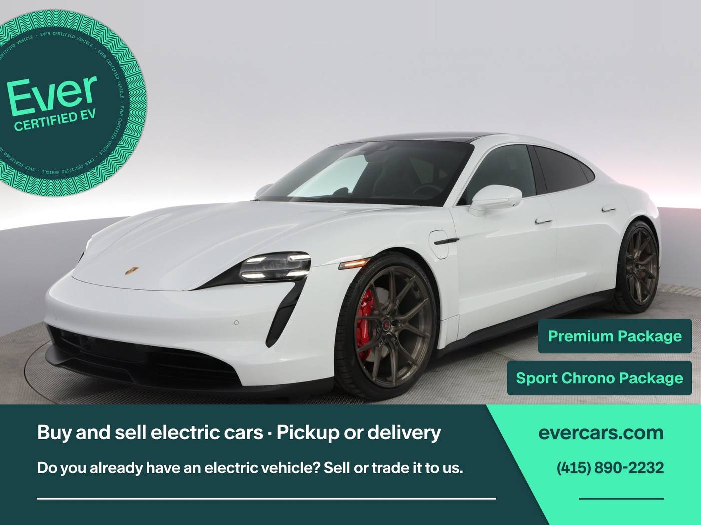 2021 Porsche Taycan 4S — Sedan — 33,223 mi — San Francisco, CA