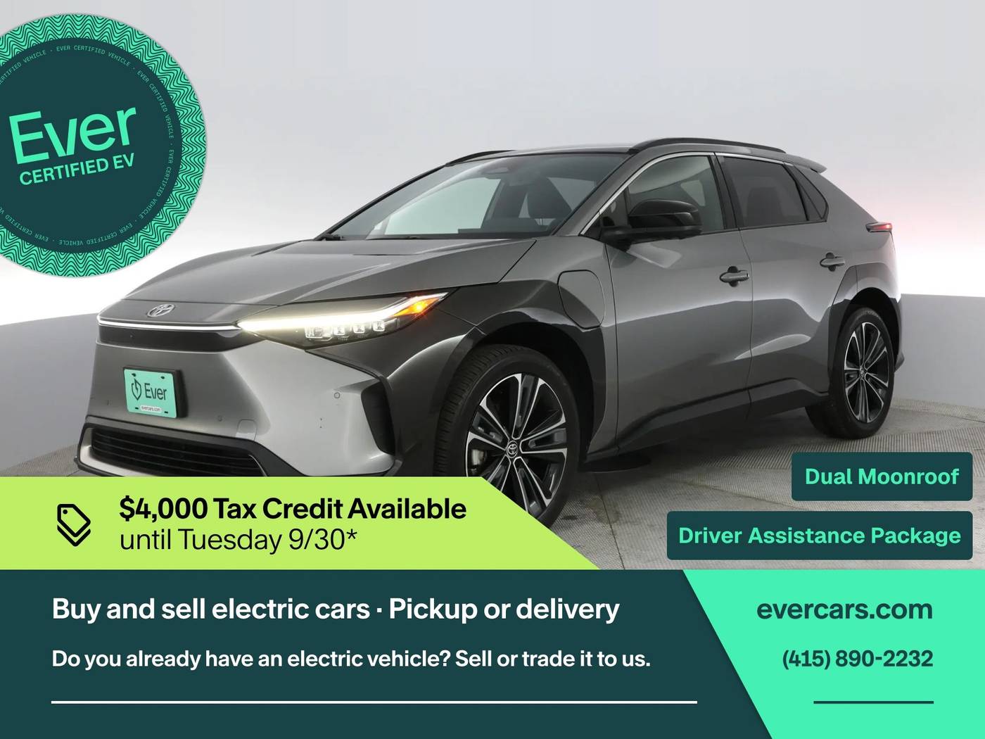 2023 Toyota bZ4X Limited — SUV — 35,654 mi — San Francisco, CA