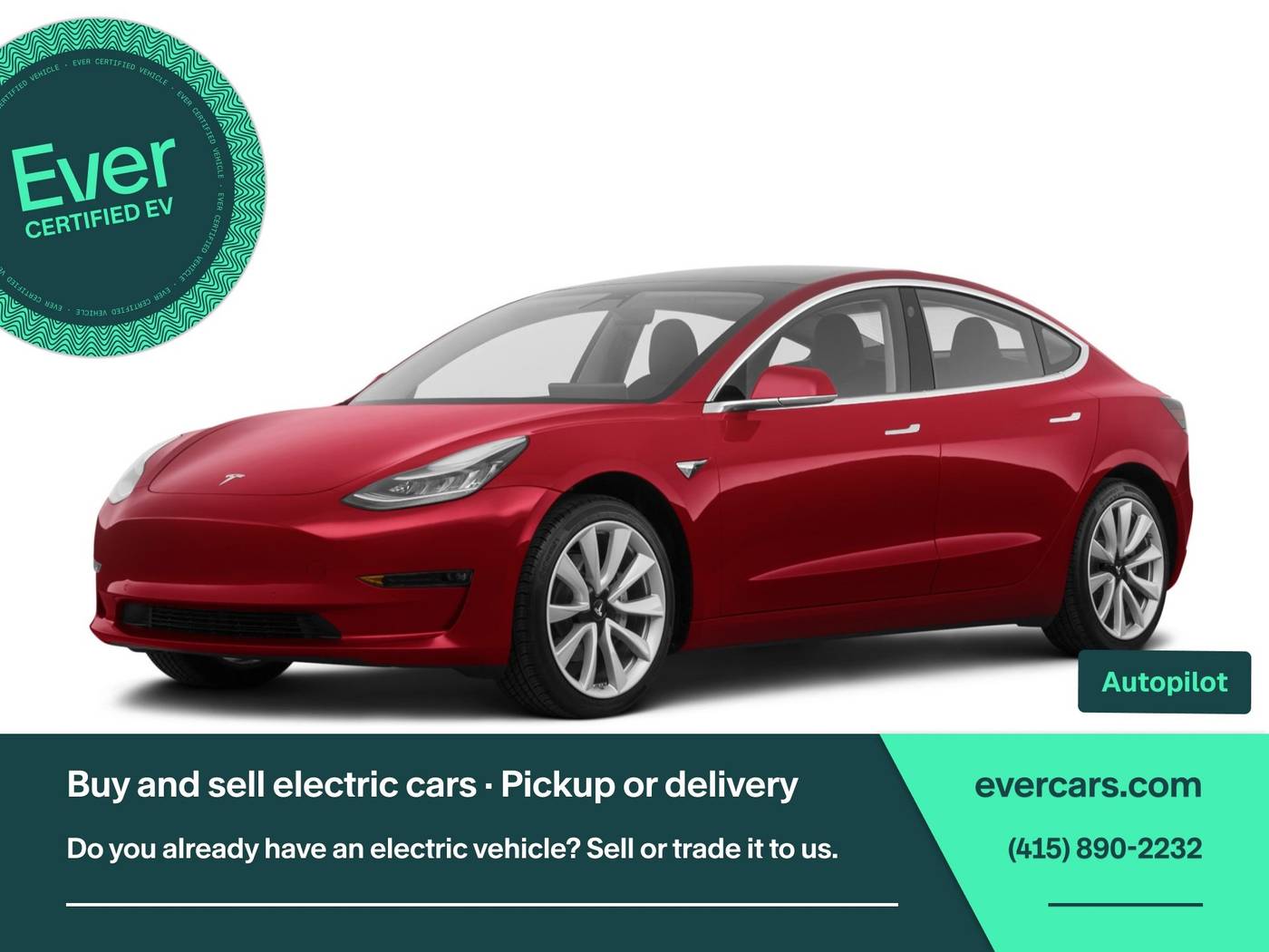 2020 Tesla Model 3 Performance — Sedan — 45,939 mi — San Francisco, CA