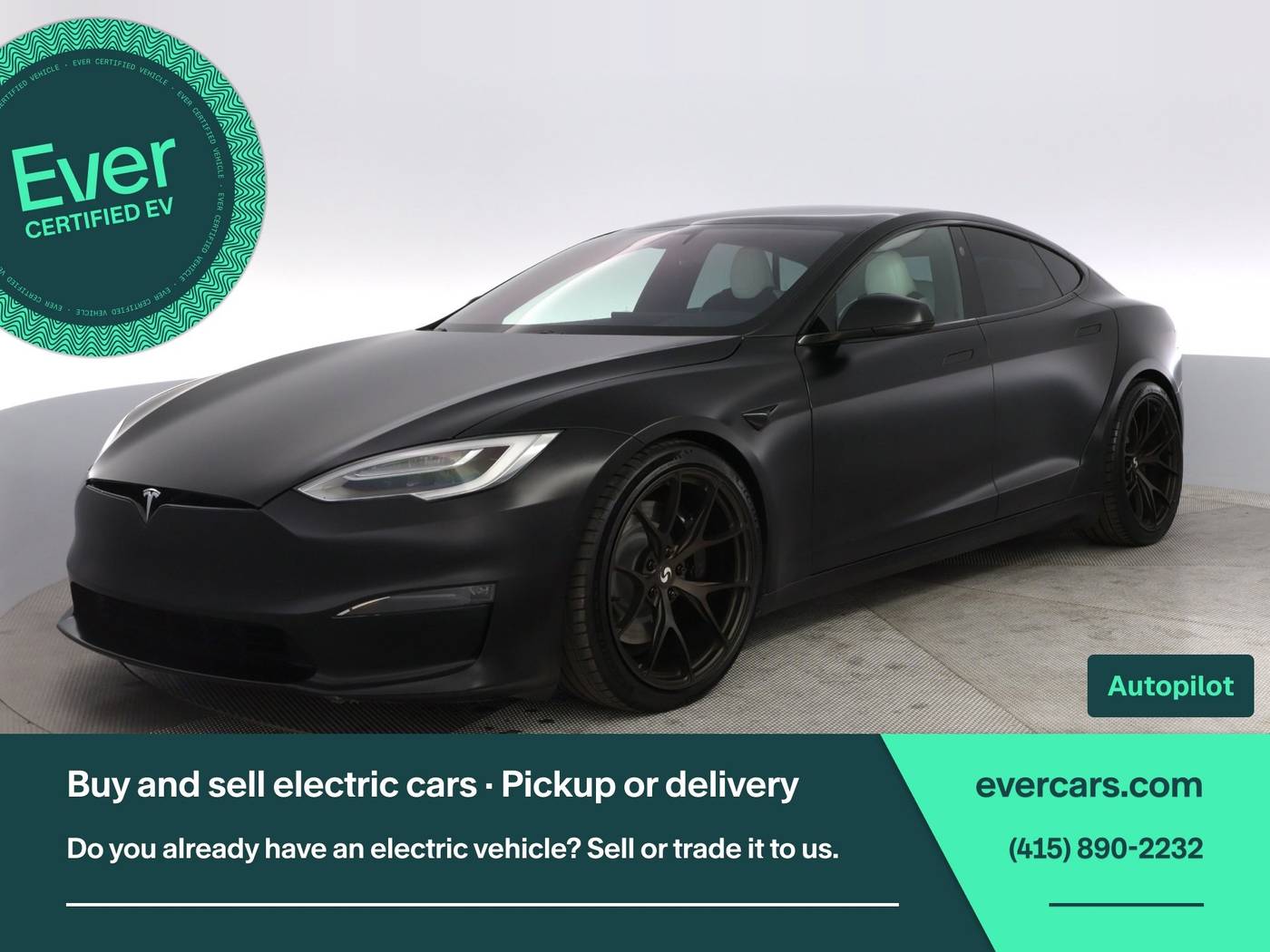 2022 Tesla Model S Plaid — Hatchback — 45,609 mi — San Francisco, CA