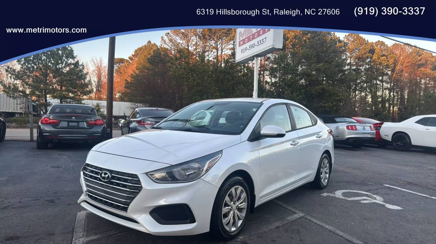 2019 Hyundai Accent SE — Sedan — 46,850 mi — Raleigh, NC