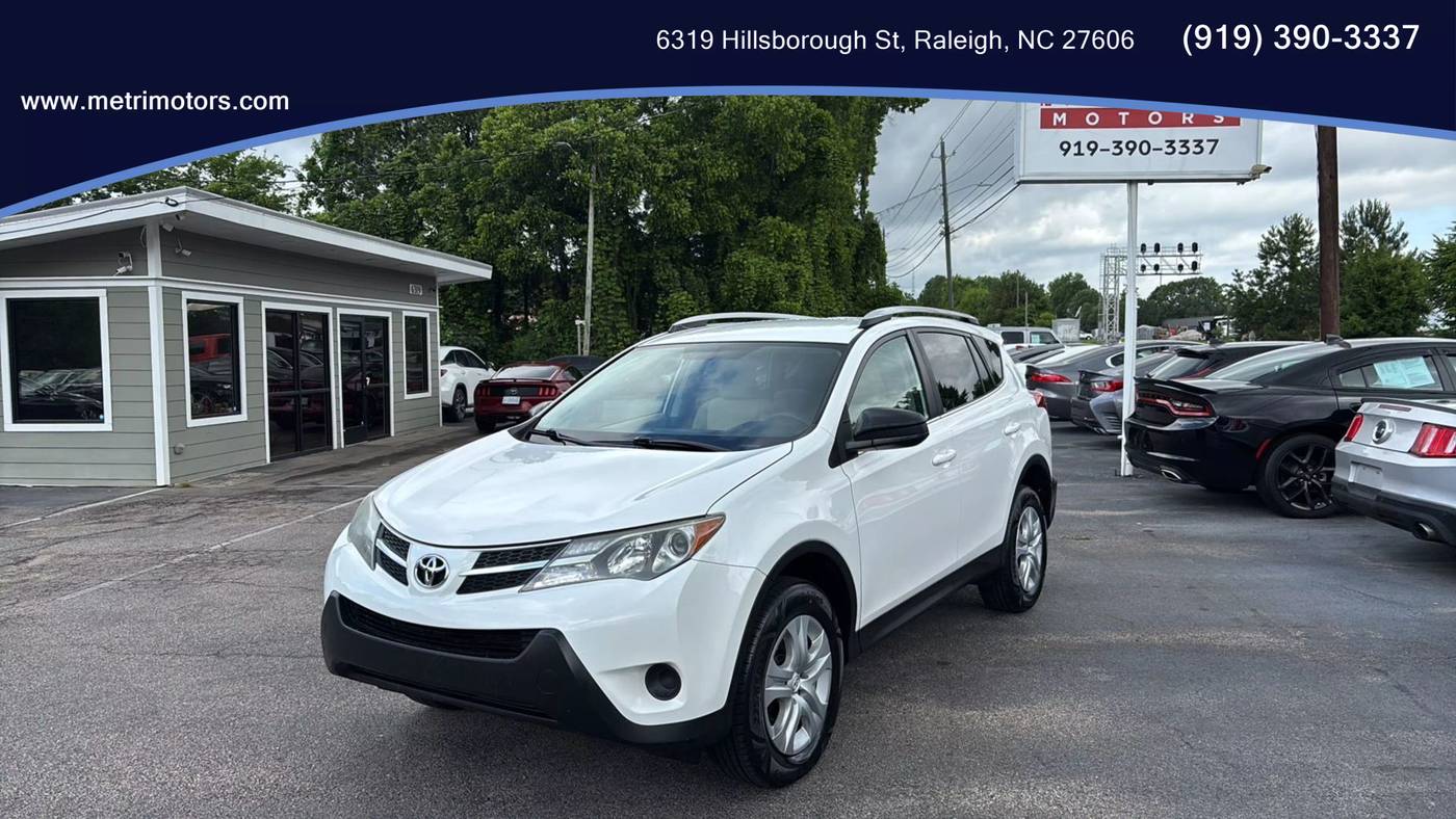 2013 Toyota RAV4 LE — SUV — 113,376 mi — Raleigh, NC