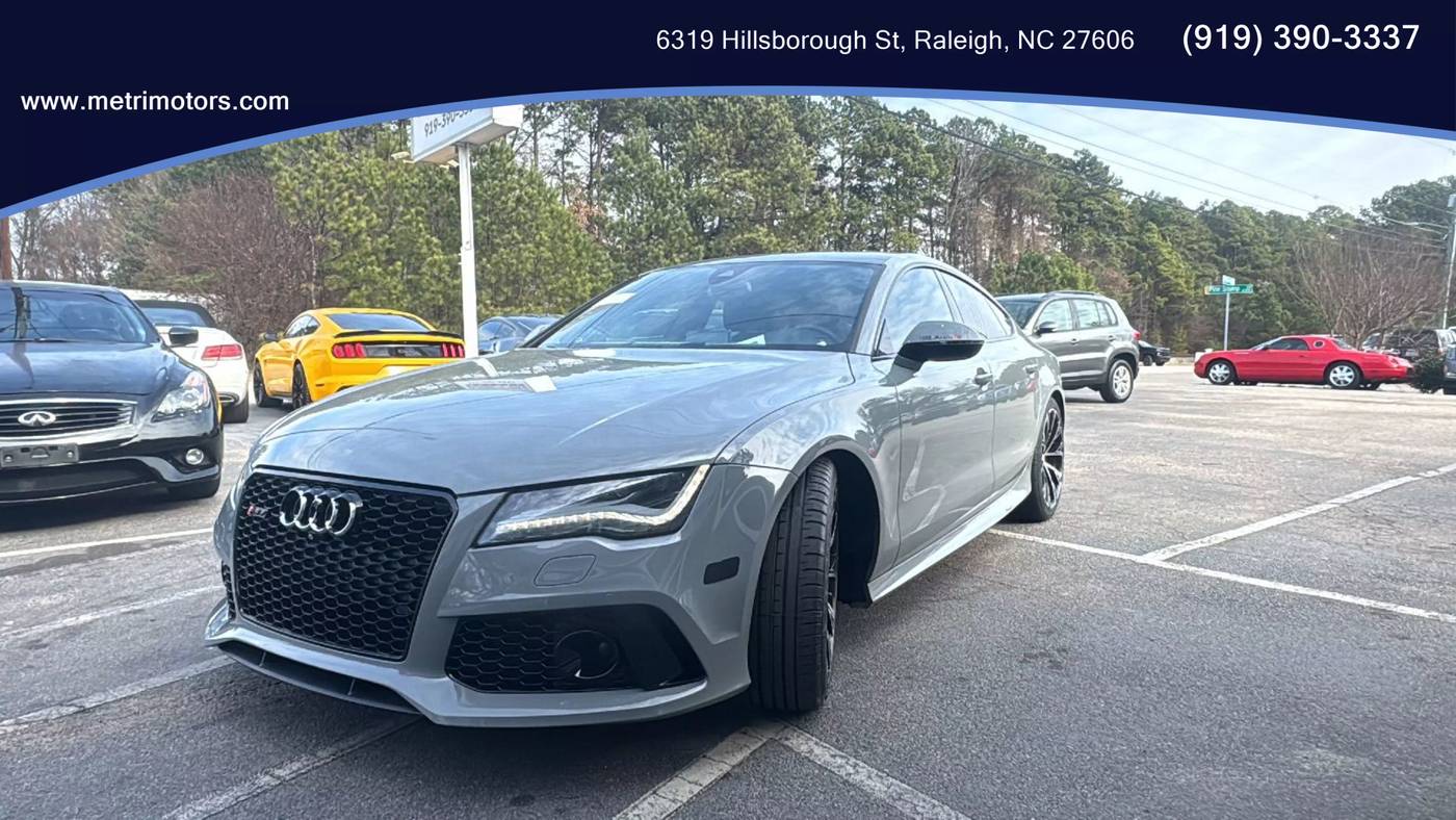 2014 Audi RS 7 Prestige — Hatchback — 60,327 mi — Raleigh, NC