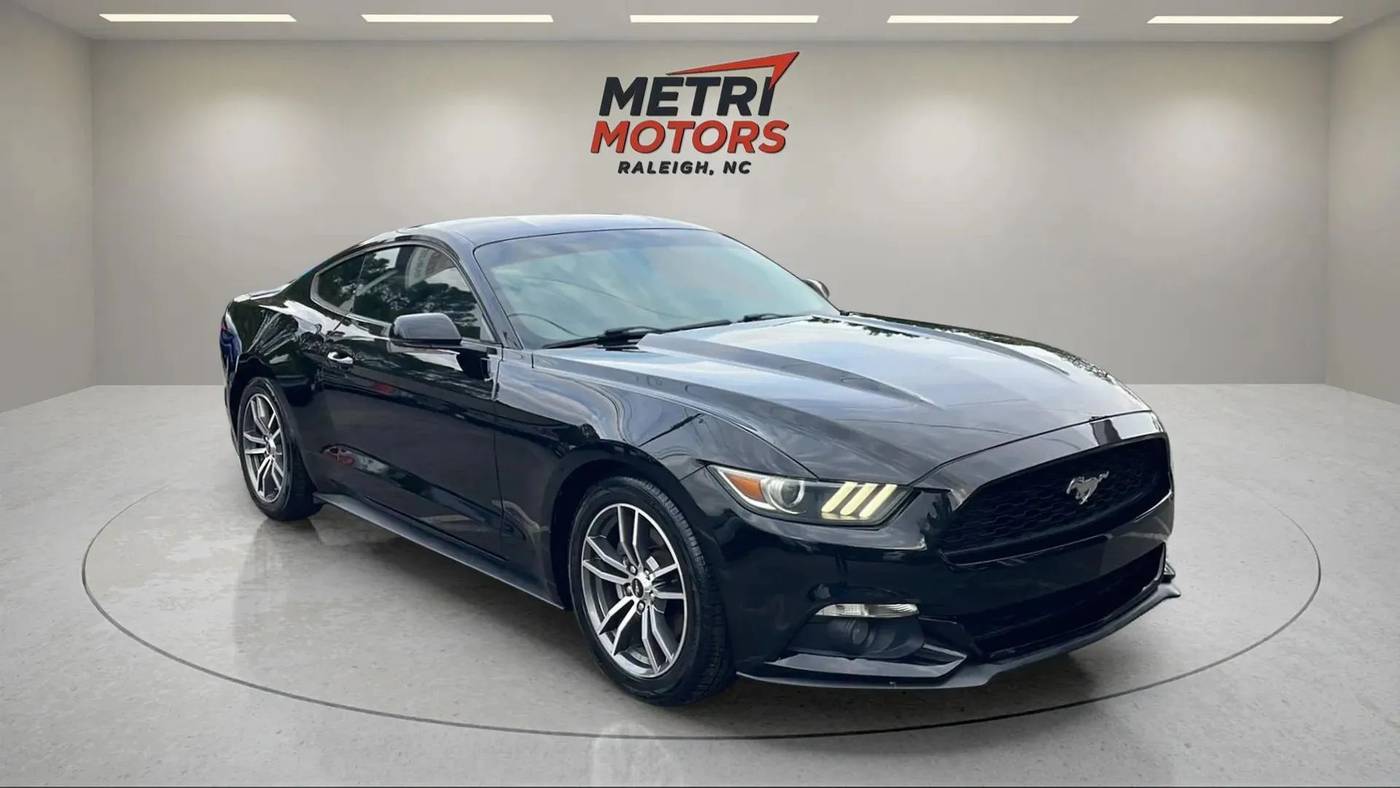2015 Ford Mustang EcoBoost — Coupe — 150,084 mi — Raleigh, NC