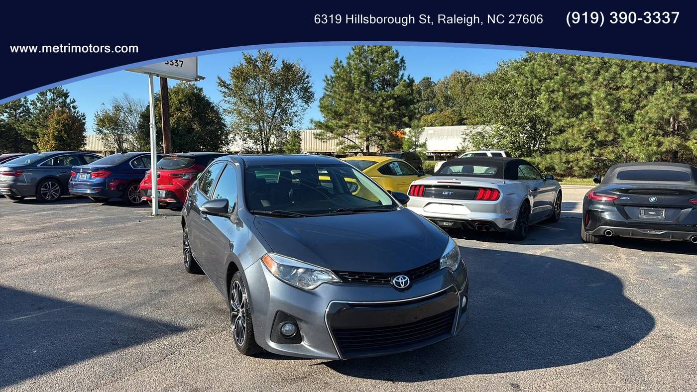 2015 Toyota Corolla S Plus — Sedan — 162,038 mi — Raleigh, NC