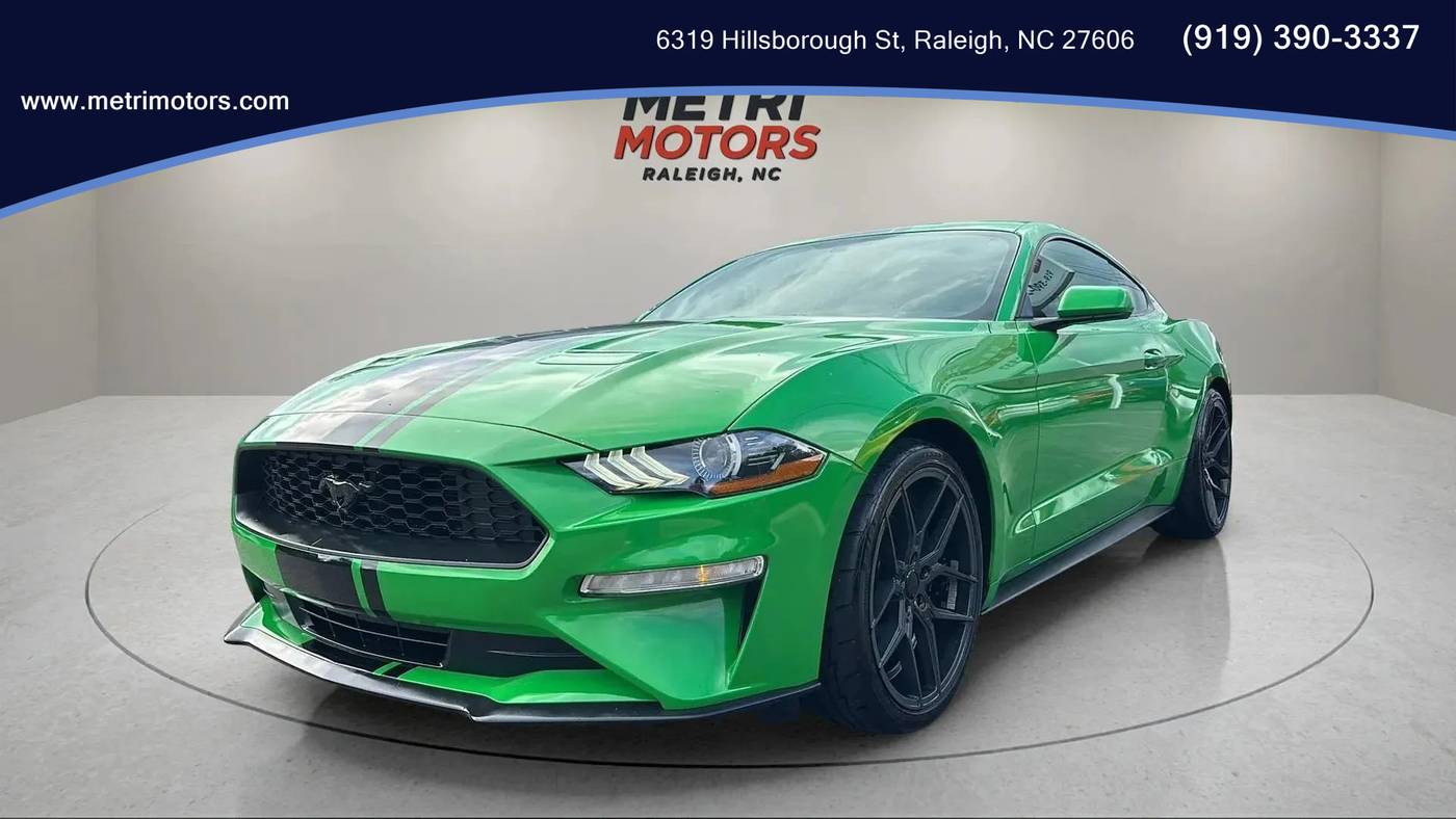 2019 Ford Mustang EcoBoost — Coupe — 72,004 mi — Raleigh, NC