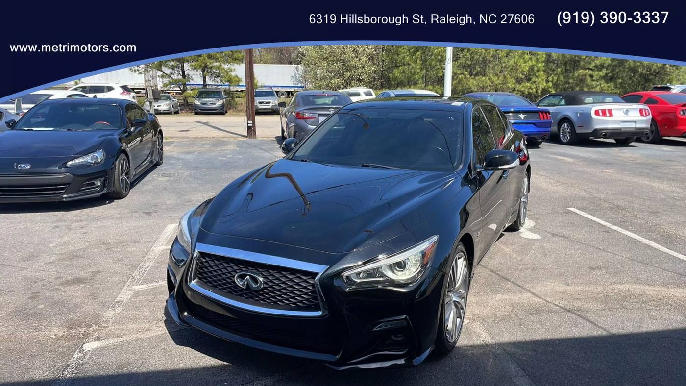 2018 INFINITI Q50 3.0t SPORT — Sedan — 84,698 mi — Raleigh, NC